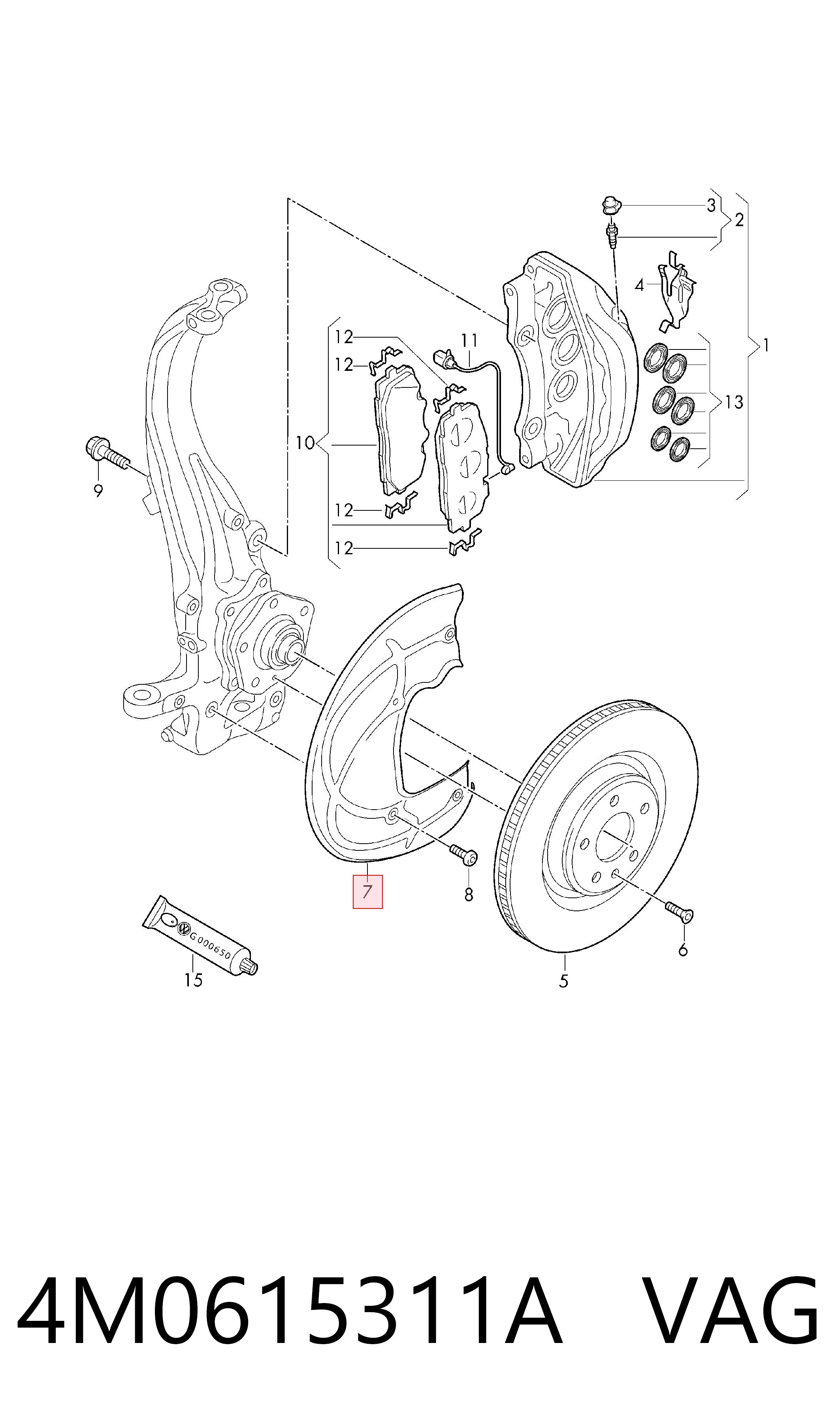 4M0615311A VAG