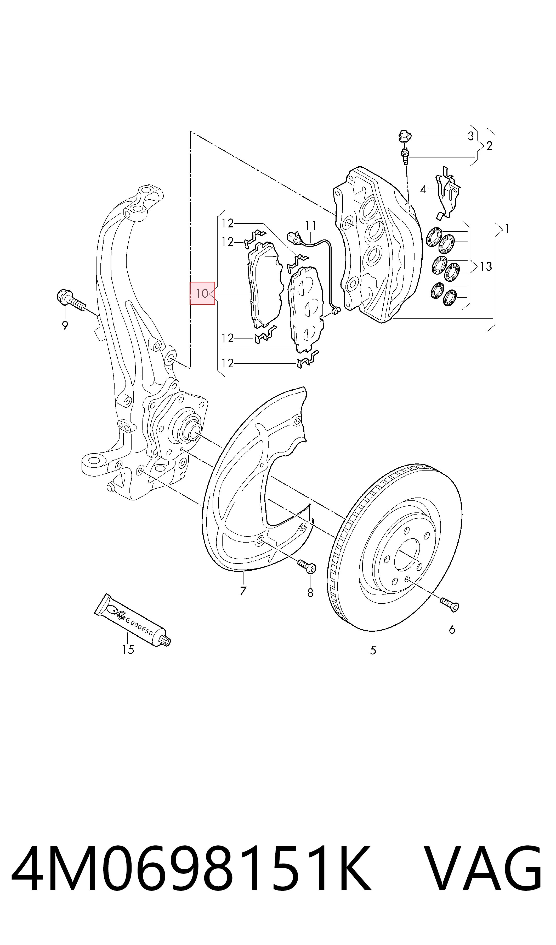 4M0698151K VAG