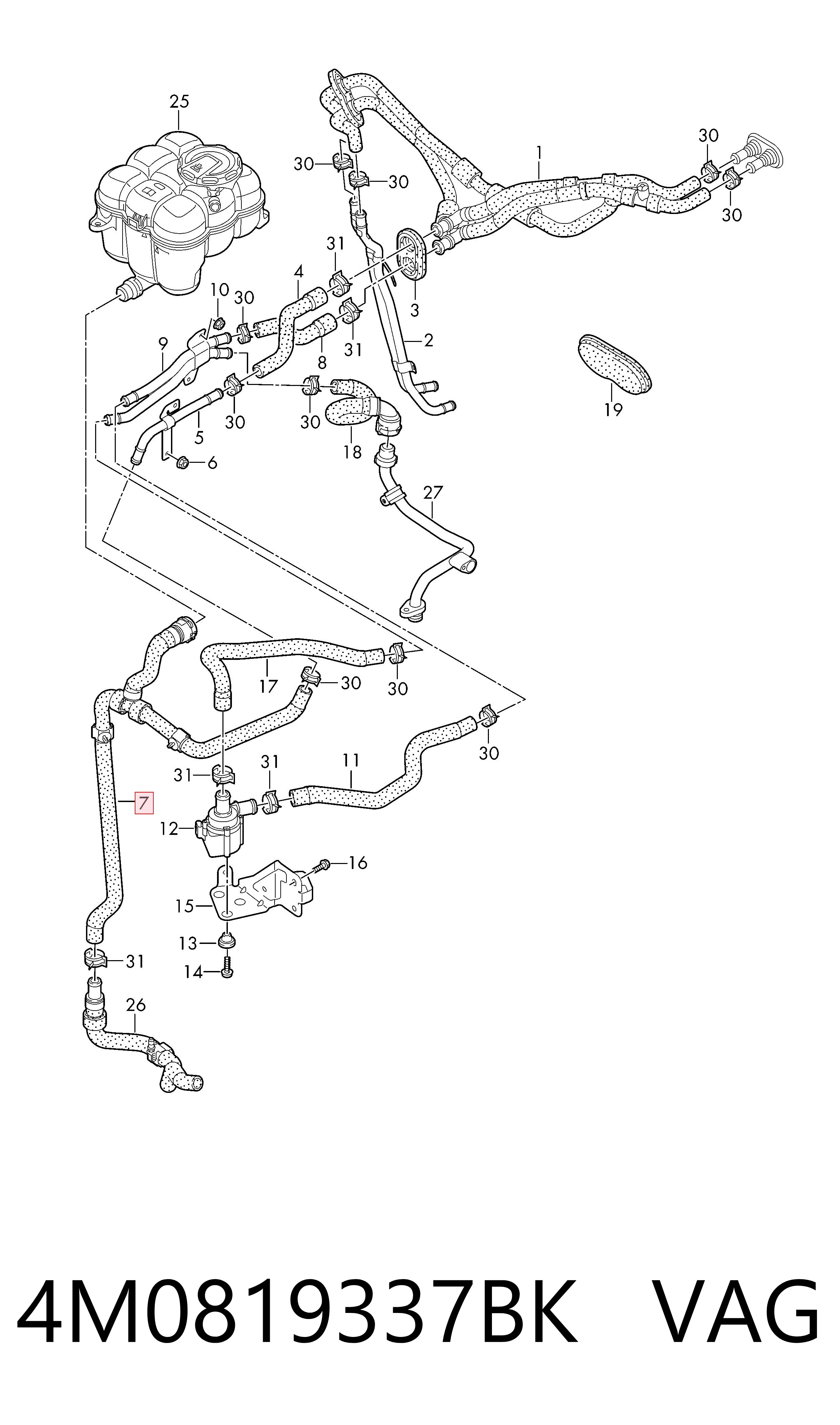 4M0819337BK VAG 