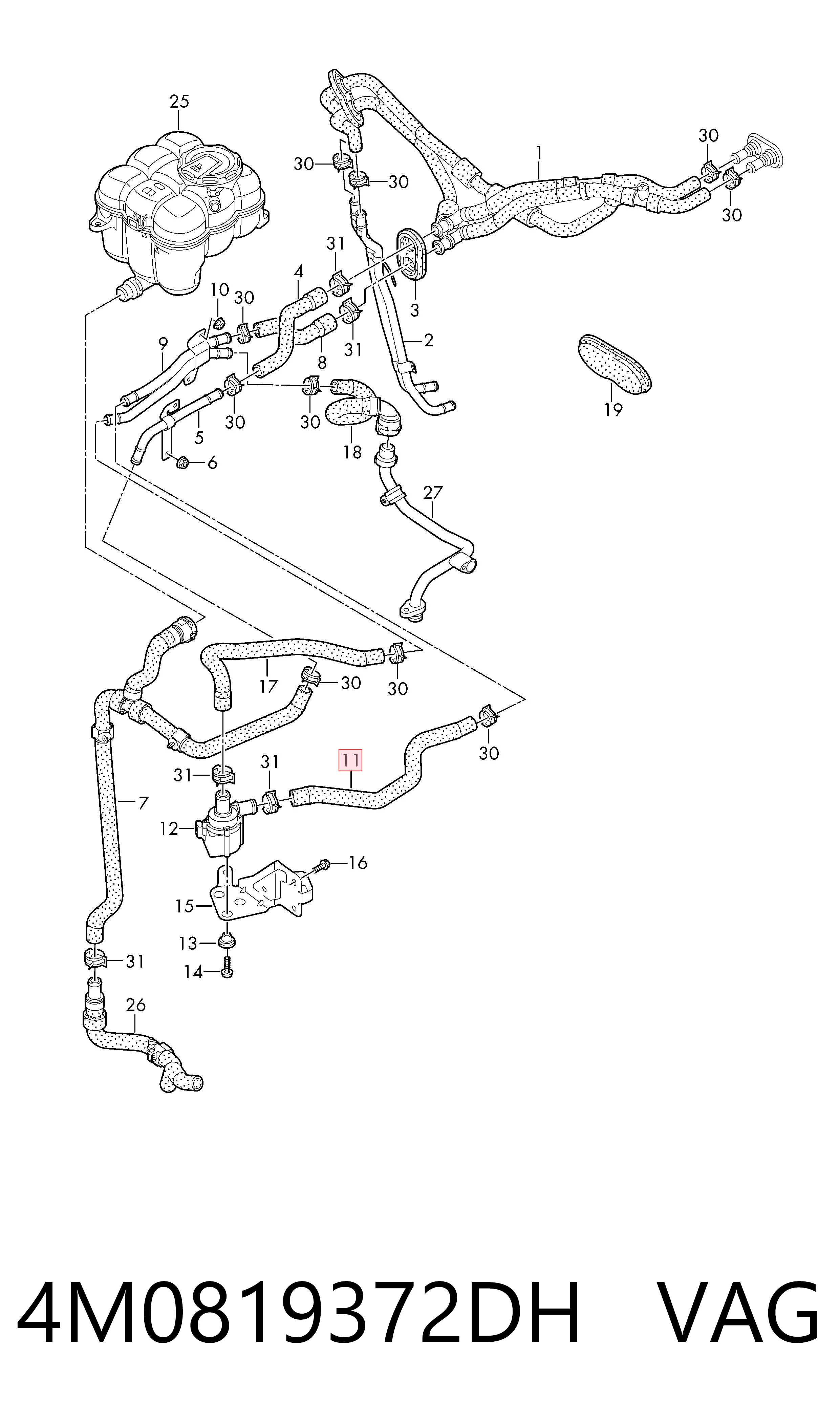 4M0819372DH VAG 
