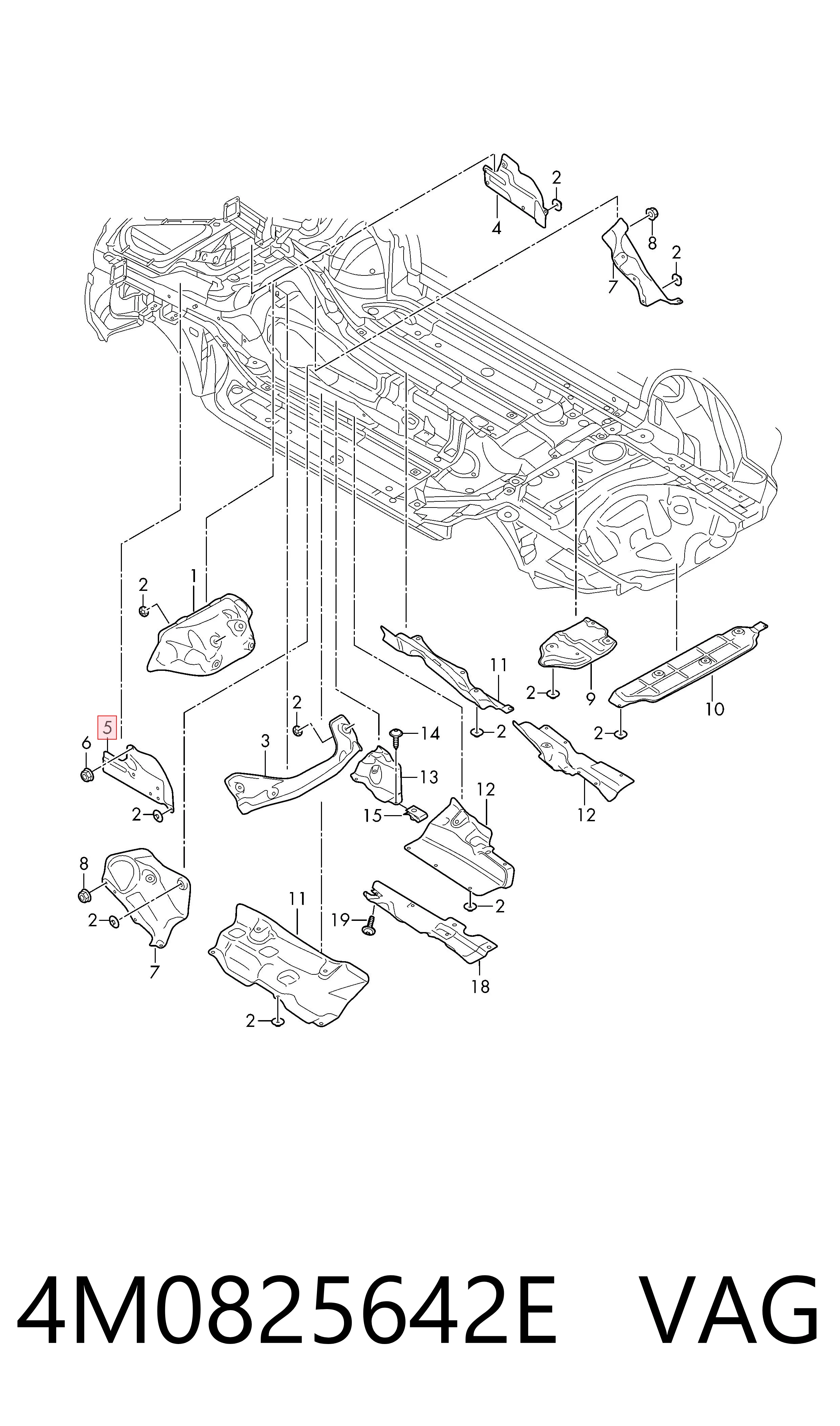 4M0825642E VAG 