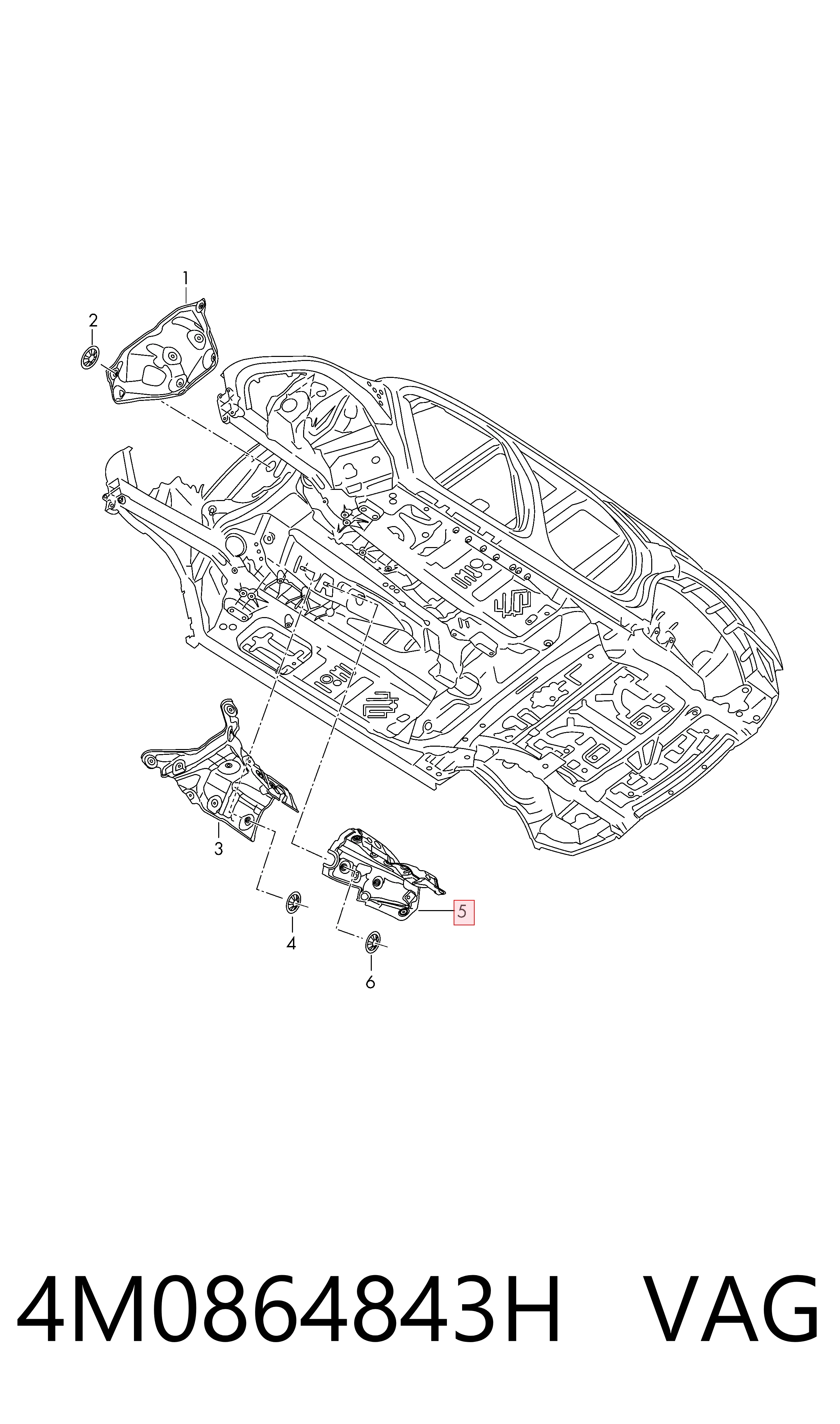 4M0864843H VAG 