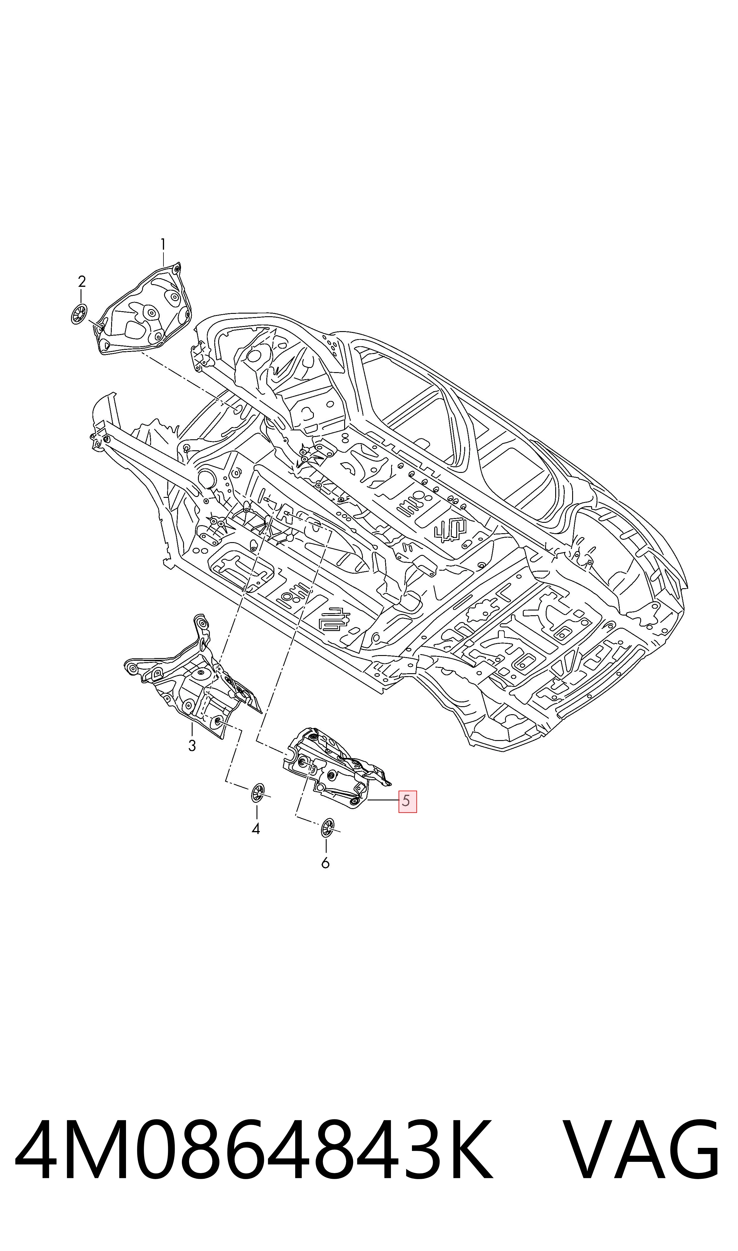 4M0864843K VAG 