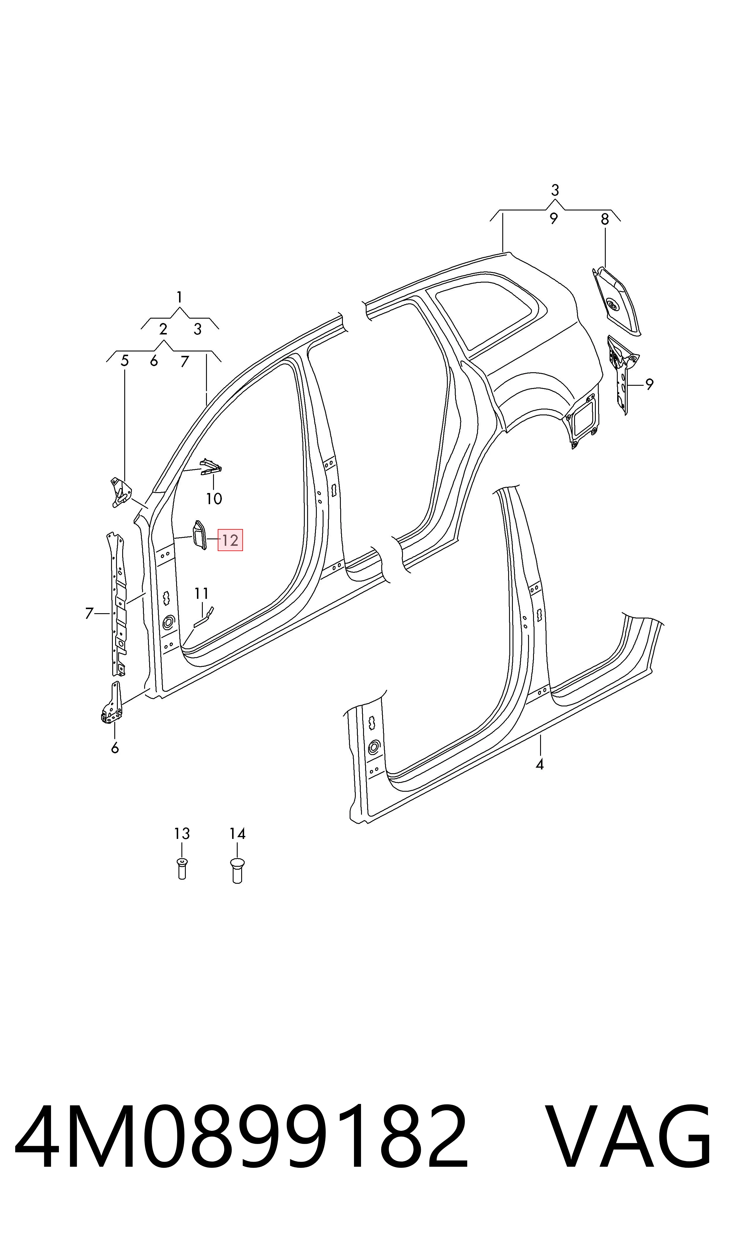 4M0899182 VAG 