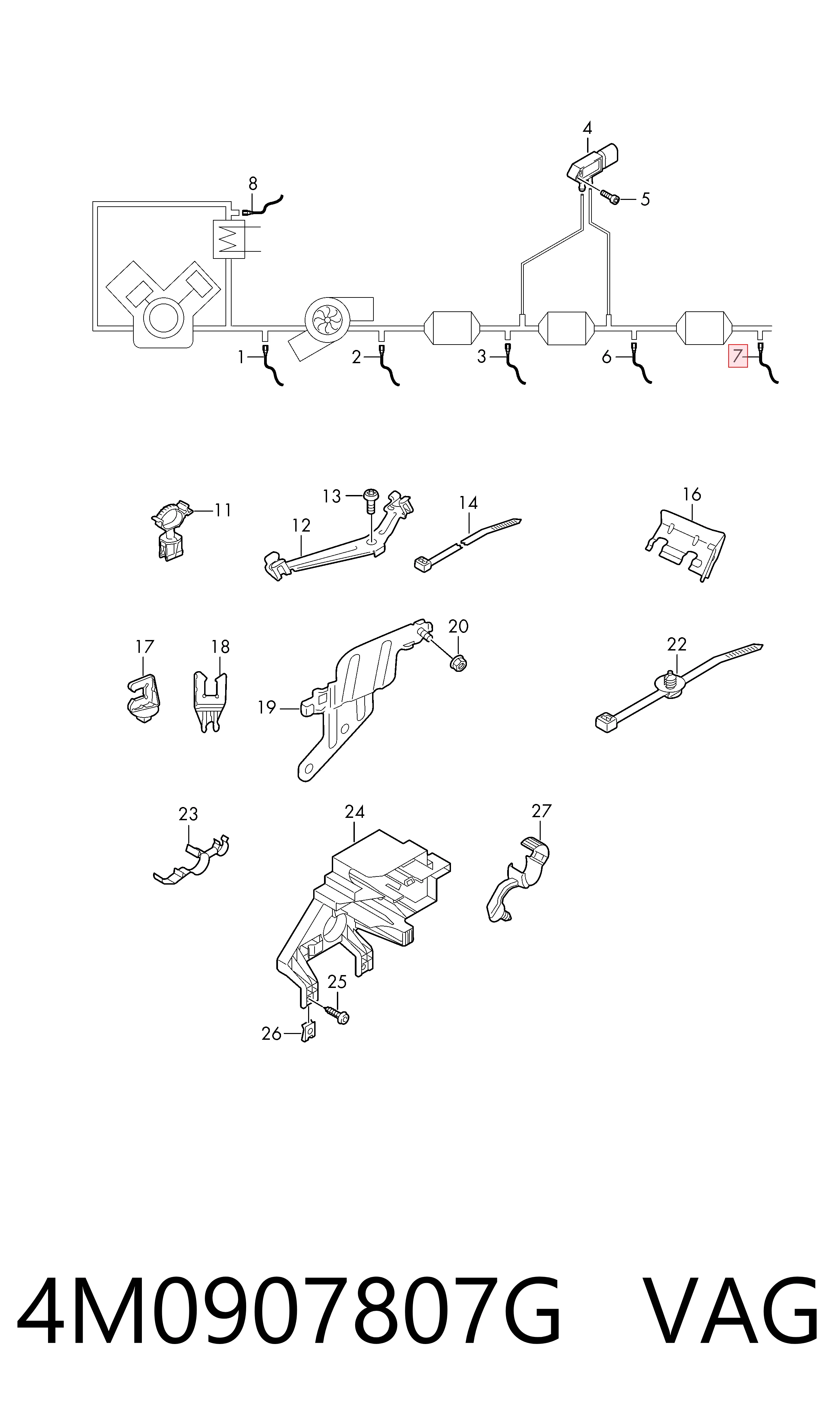  Bentley 4M0907807G ціна, від 212.49 USD