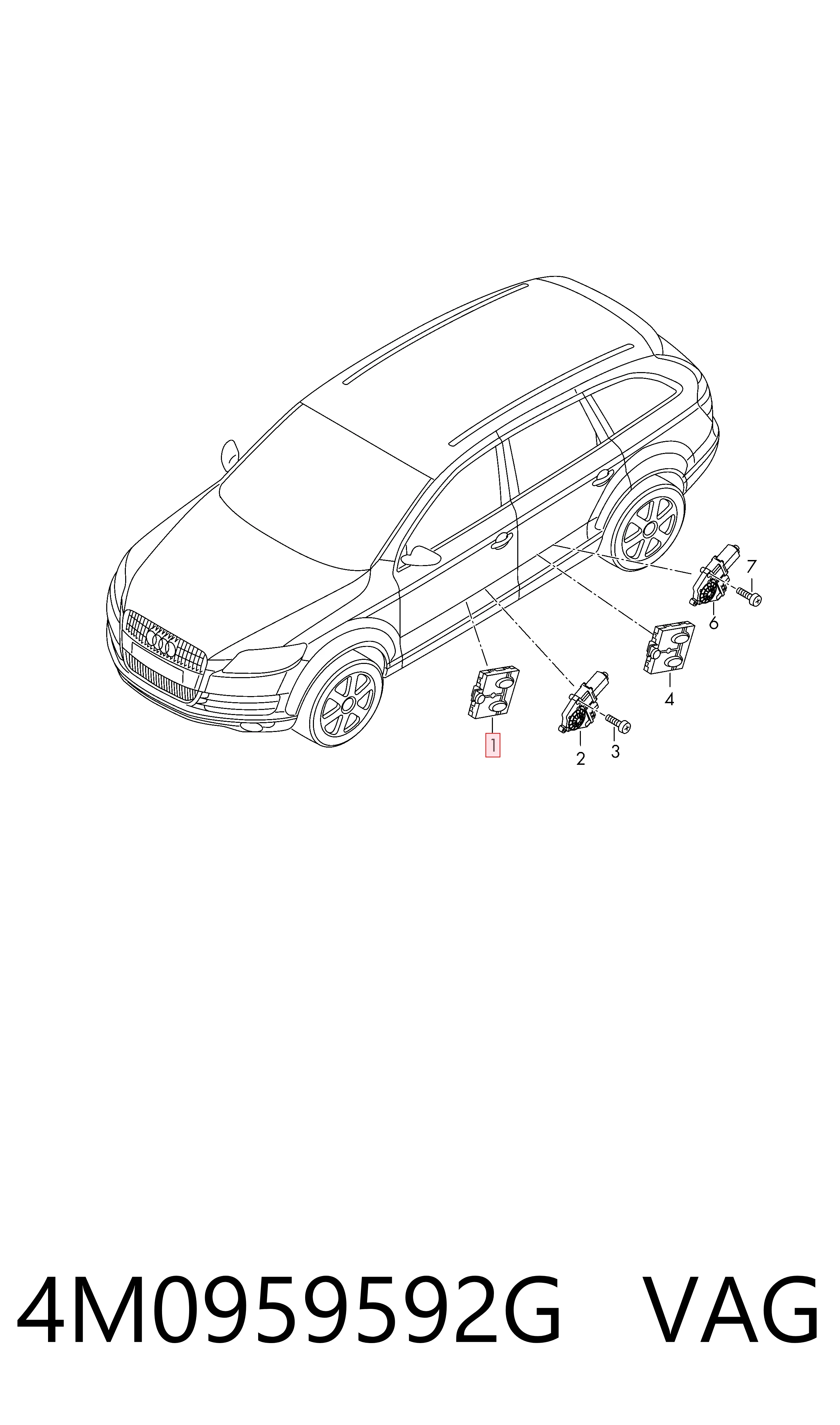 Блок комфорту передніх дверей Bentley 4M0959792E ціна, від 10.13 USD