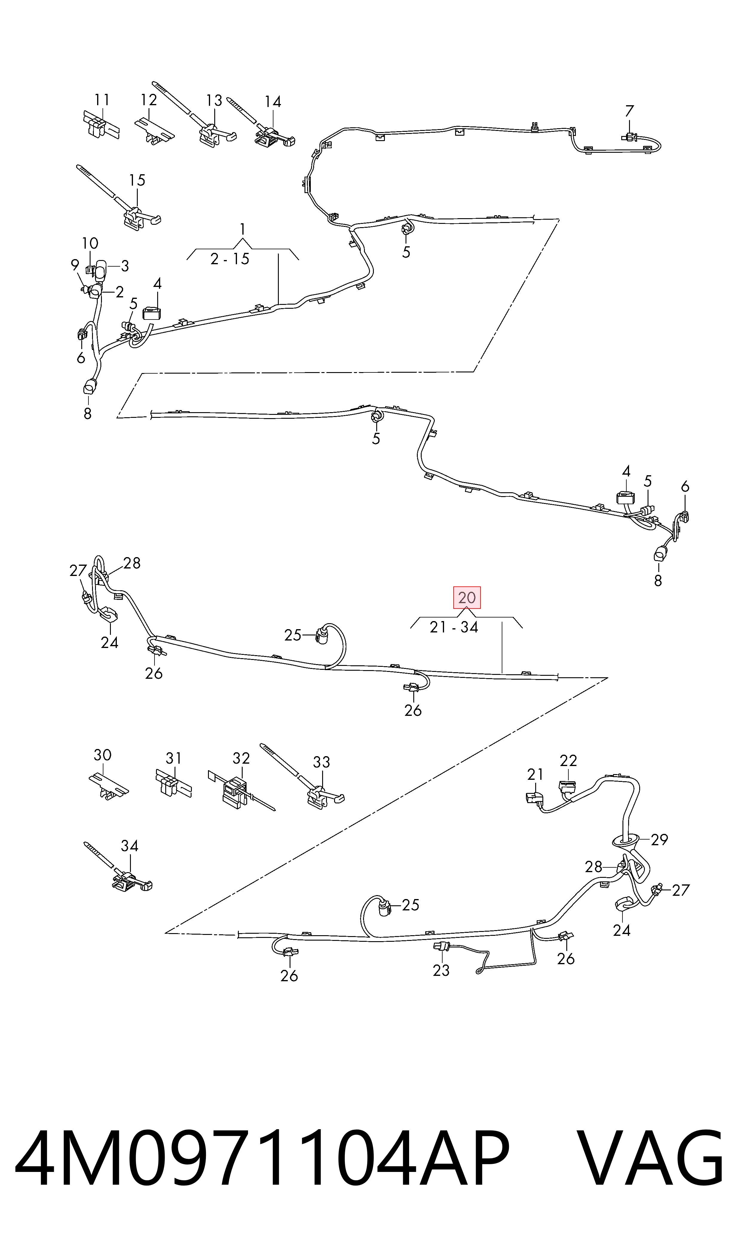 4M0971104AP VAG 