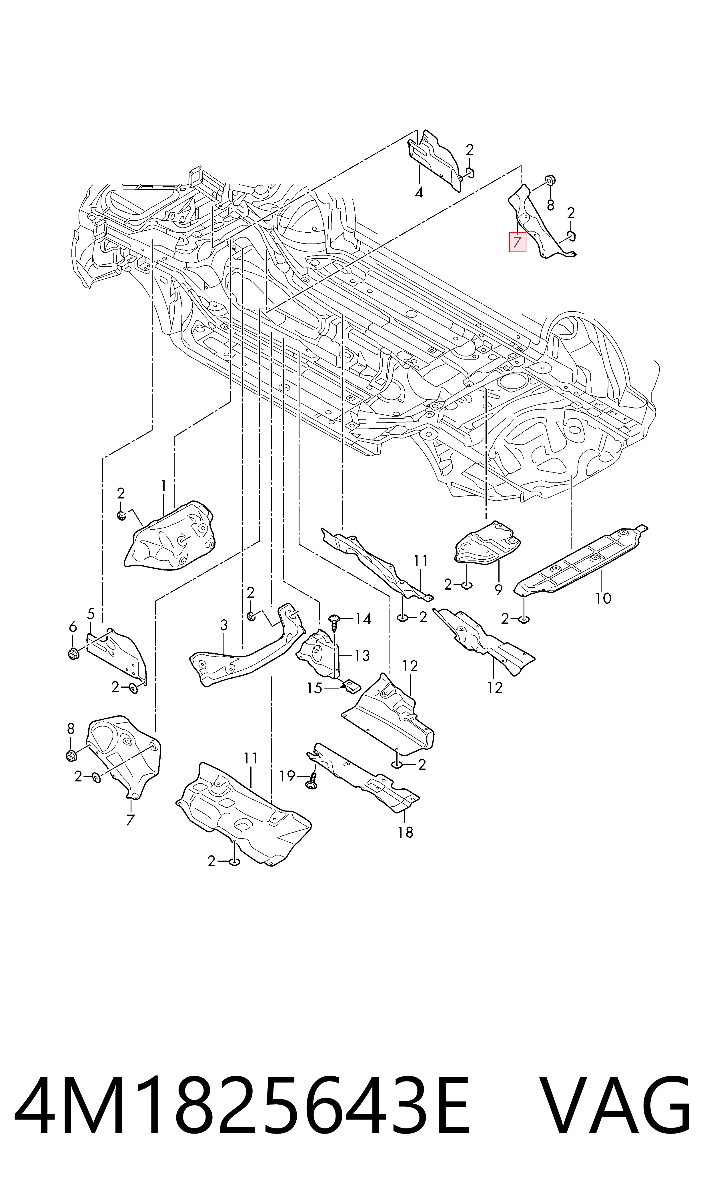 4M1825643E VAG 