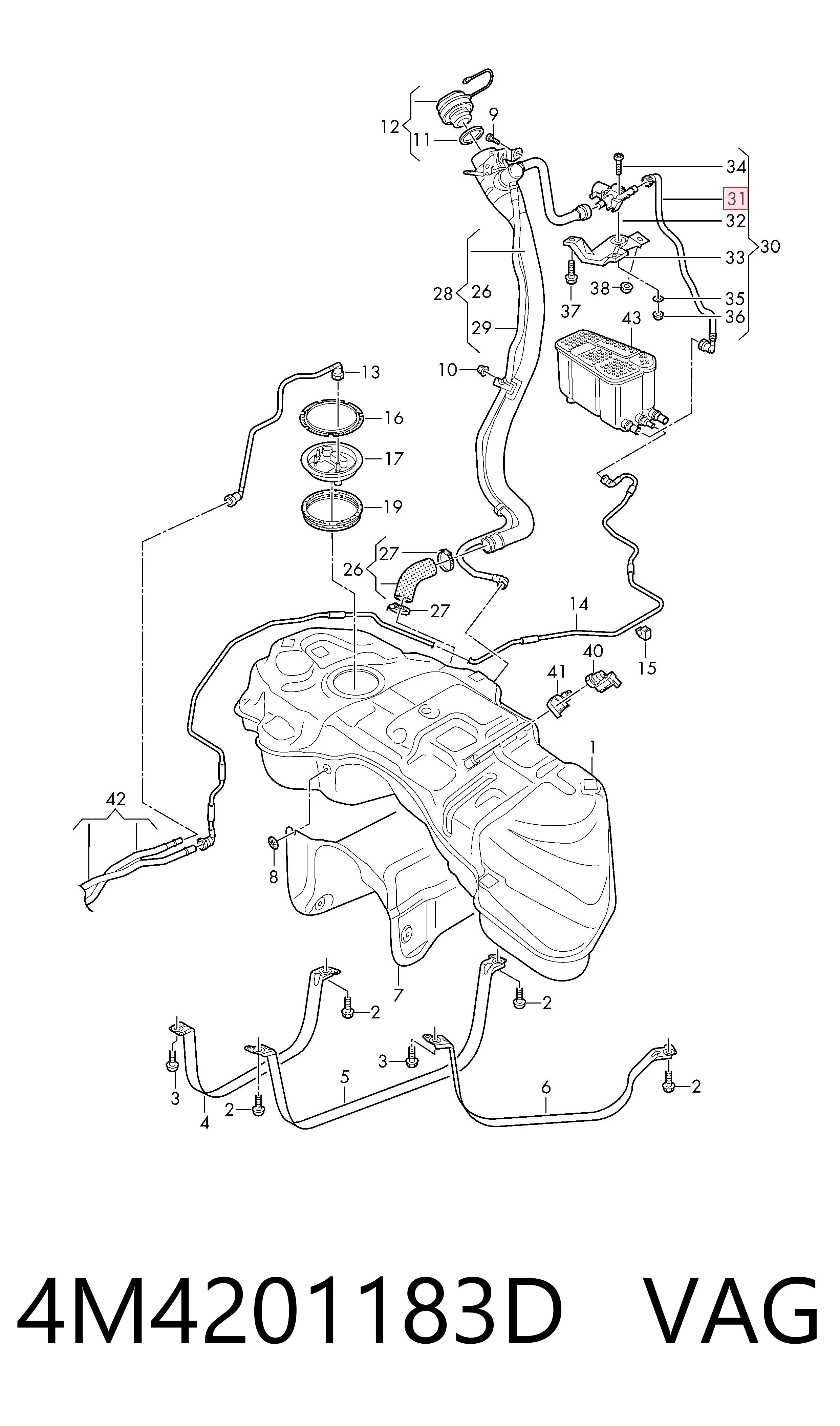 4M4201183D VAG 