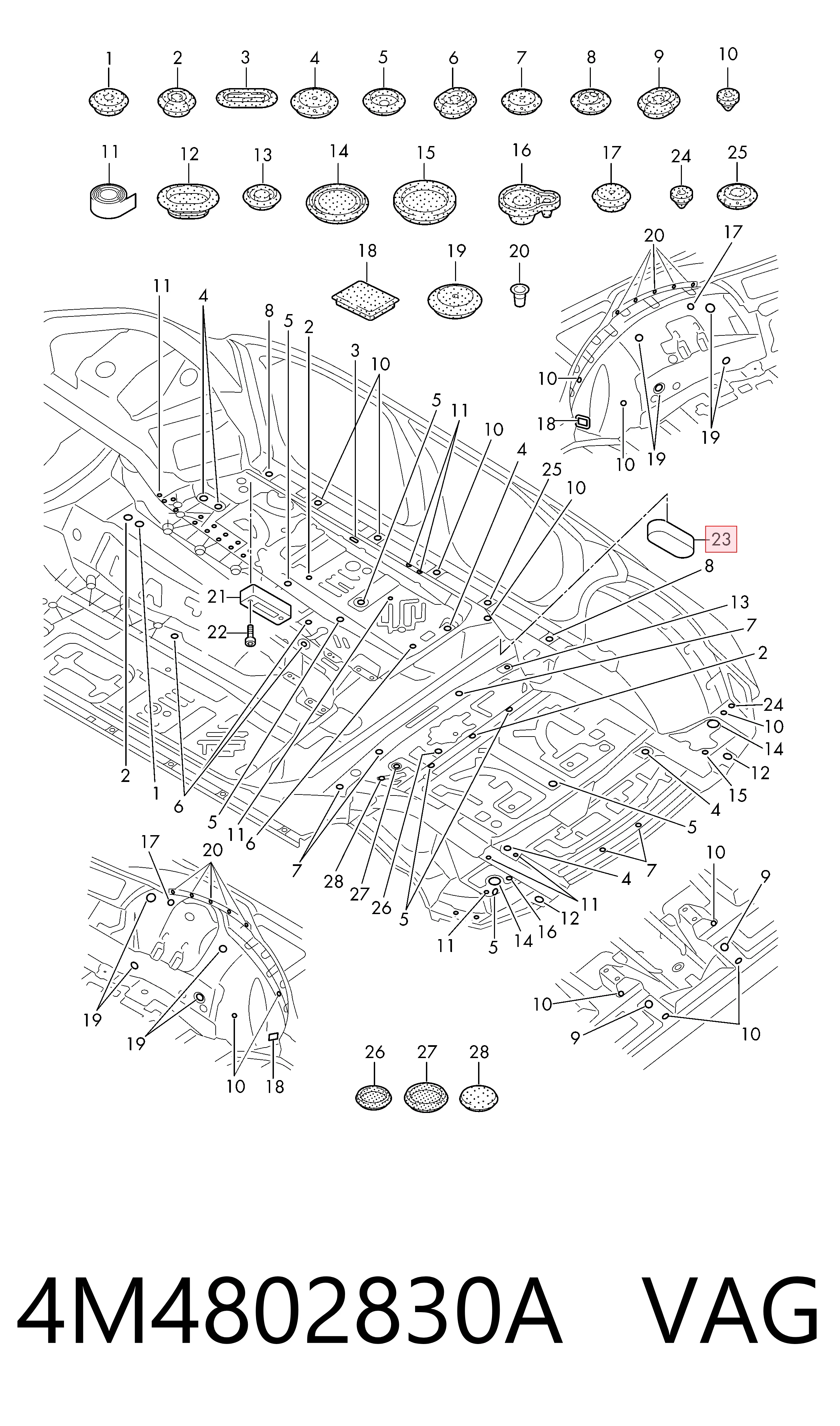 4M4802830A VAG 