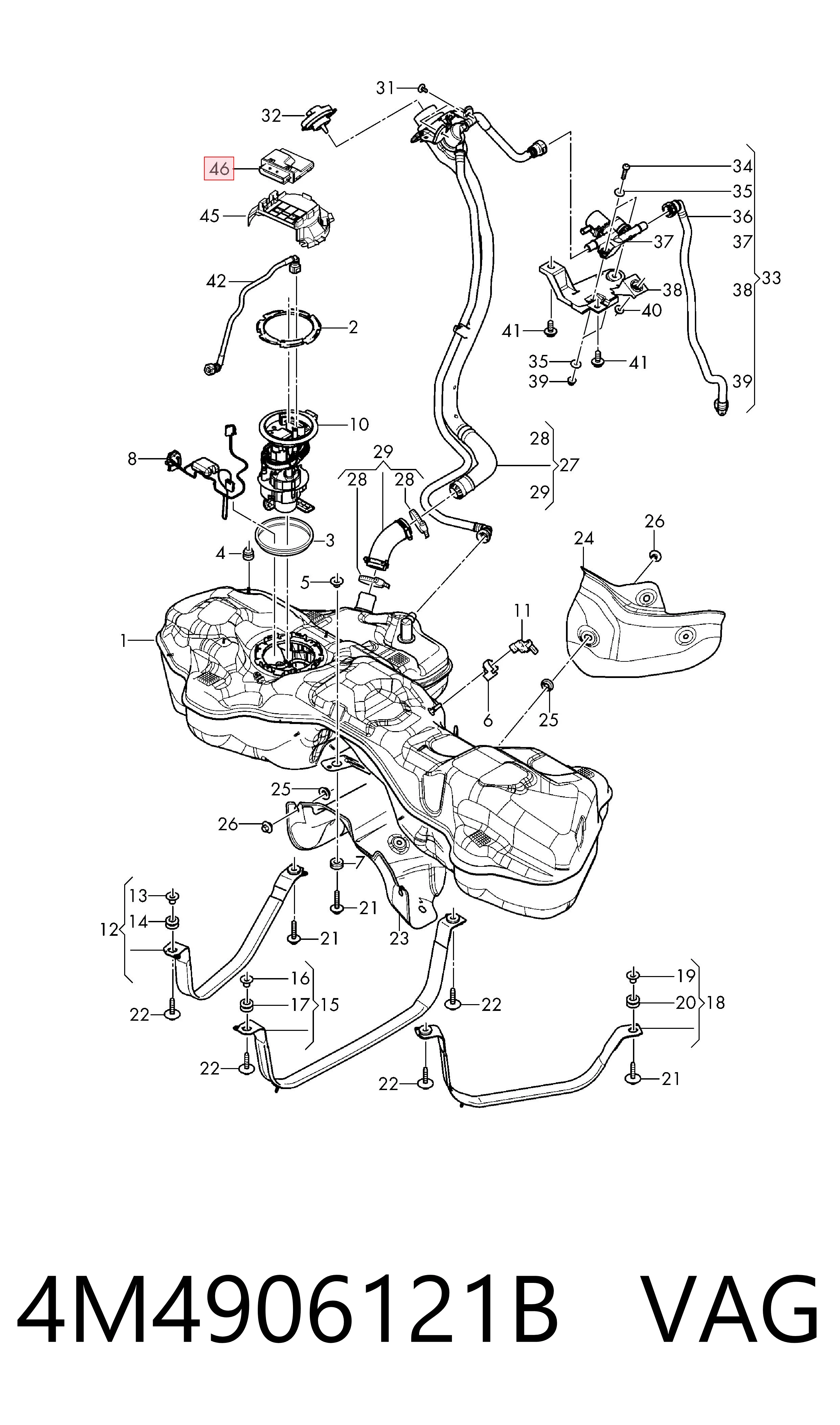 4M4906121B VAG 
