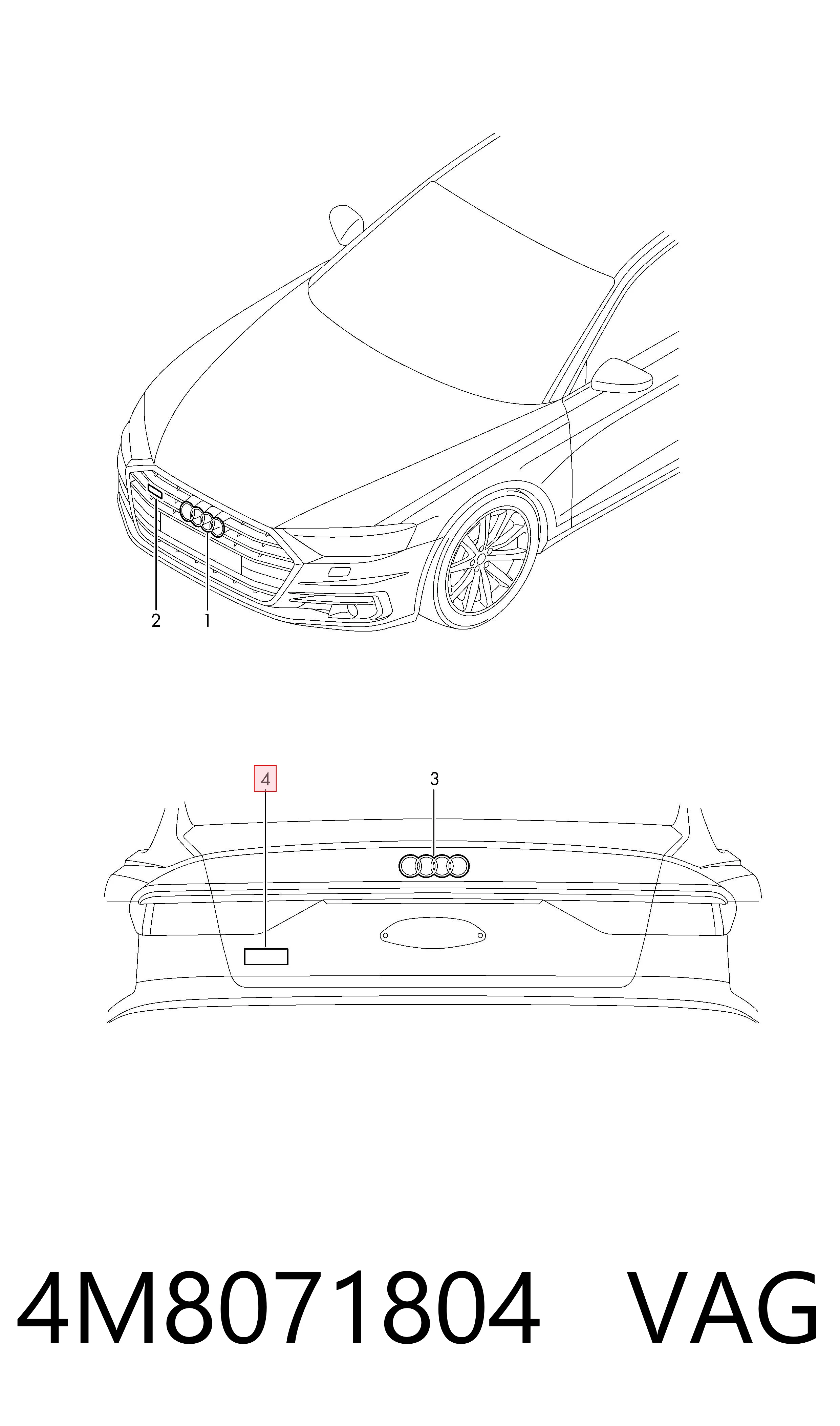 4M8071804 VAG