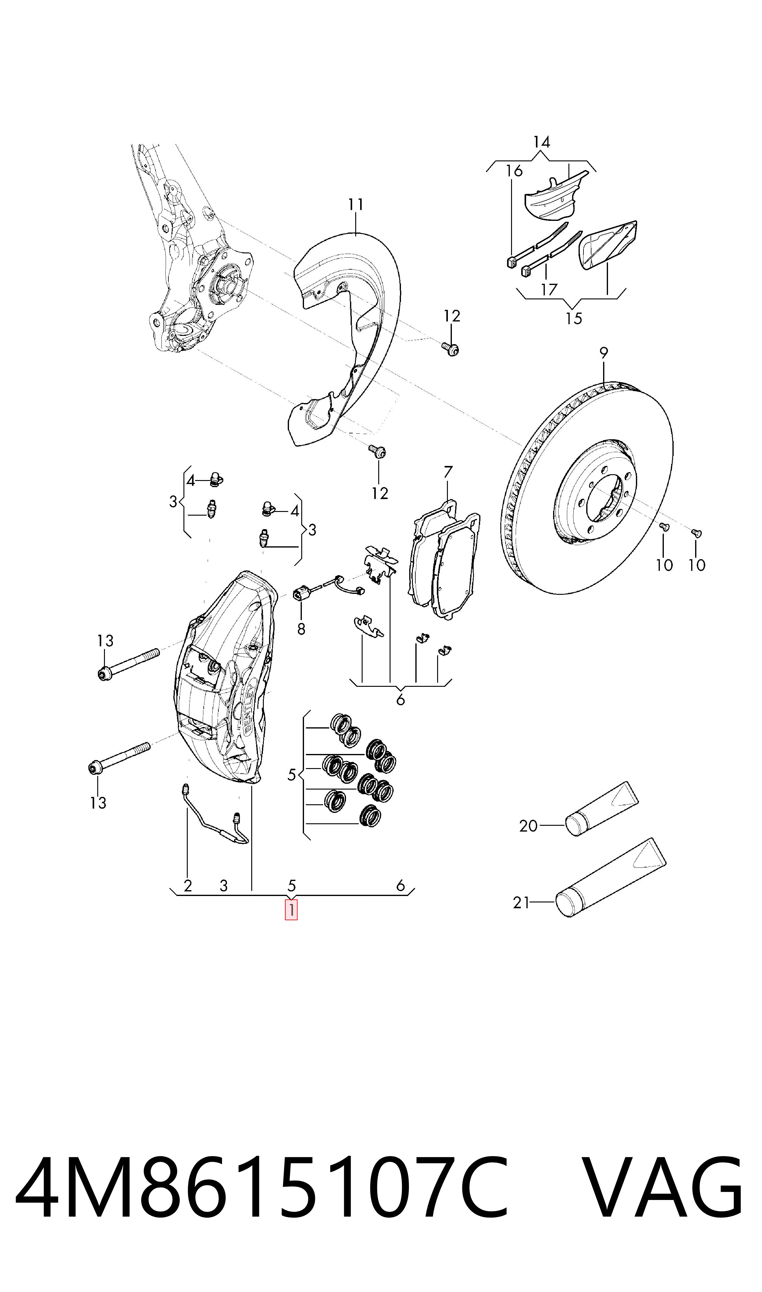 4M8615107C VAG 