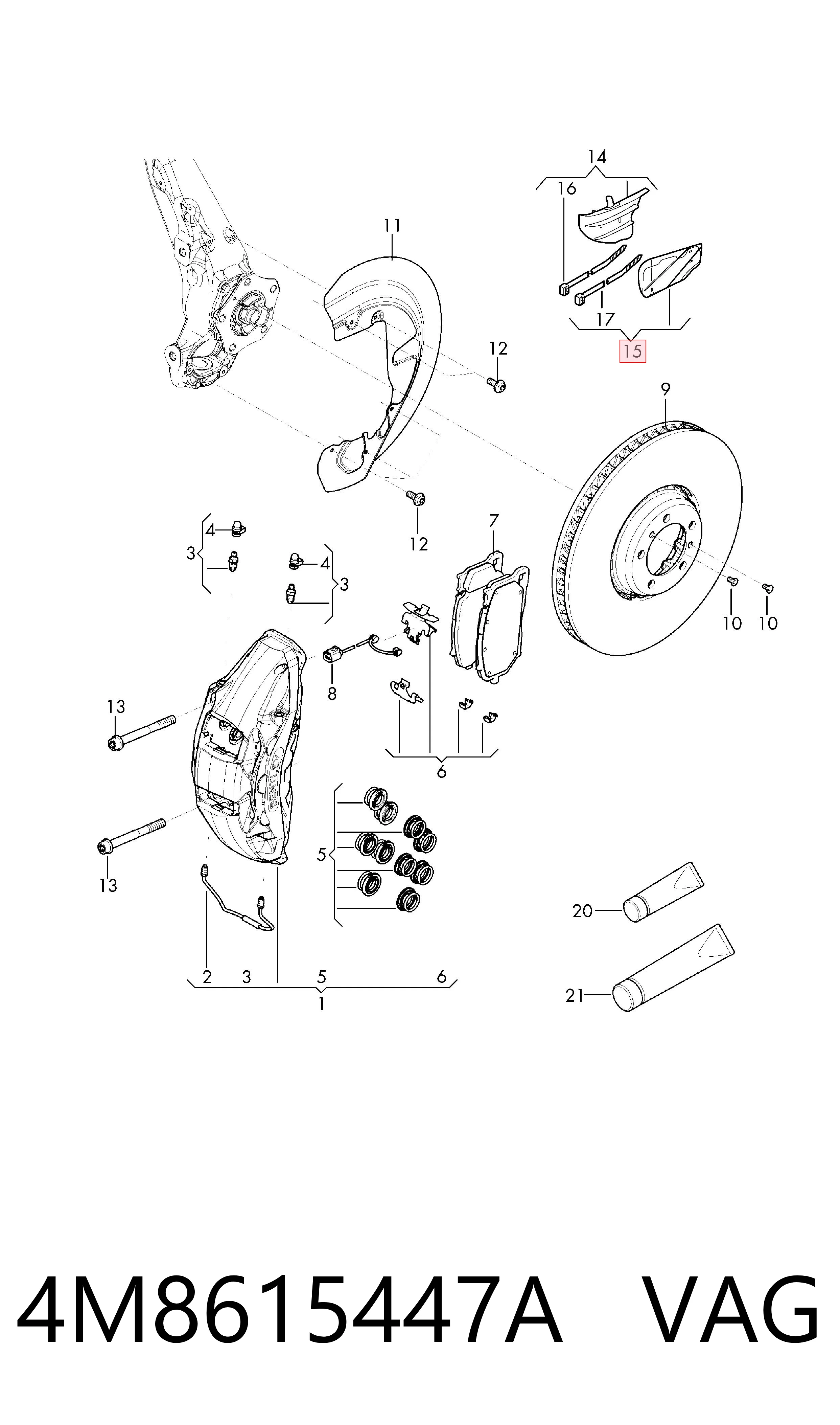 4M8615447A VAG 