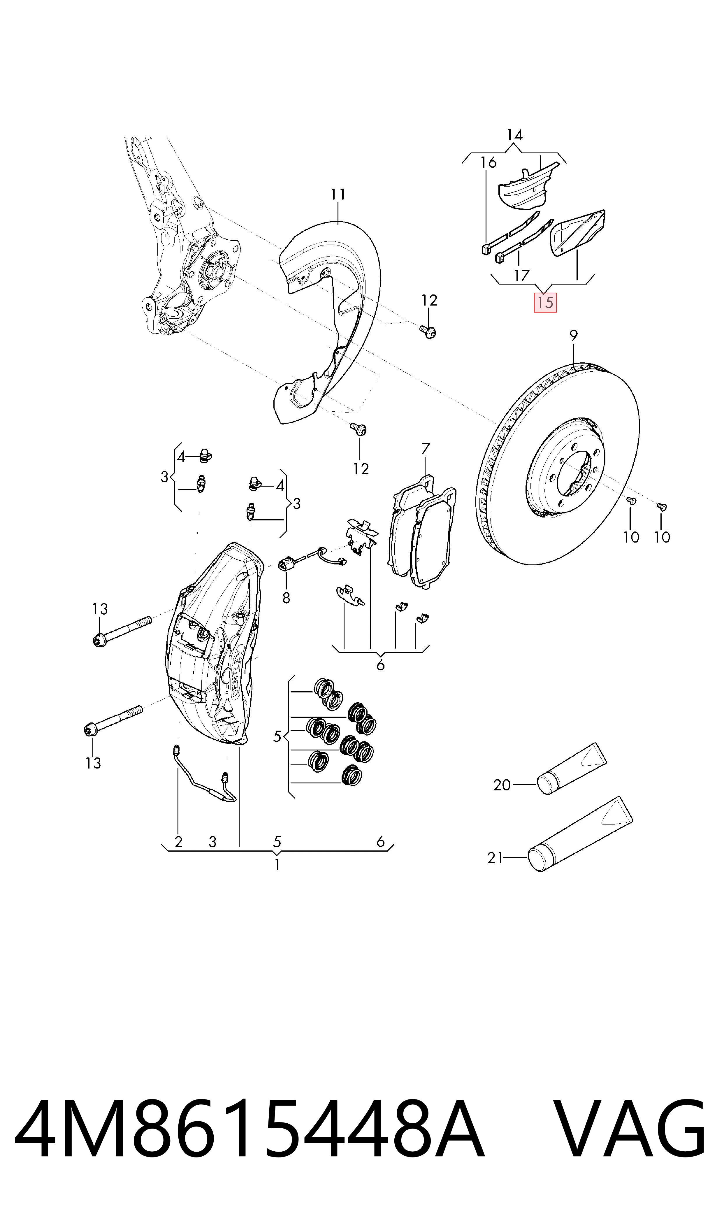 4M8615448A VAG 