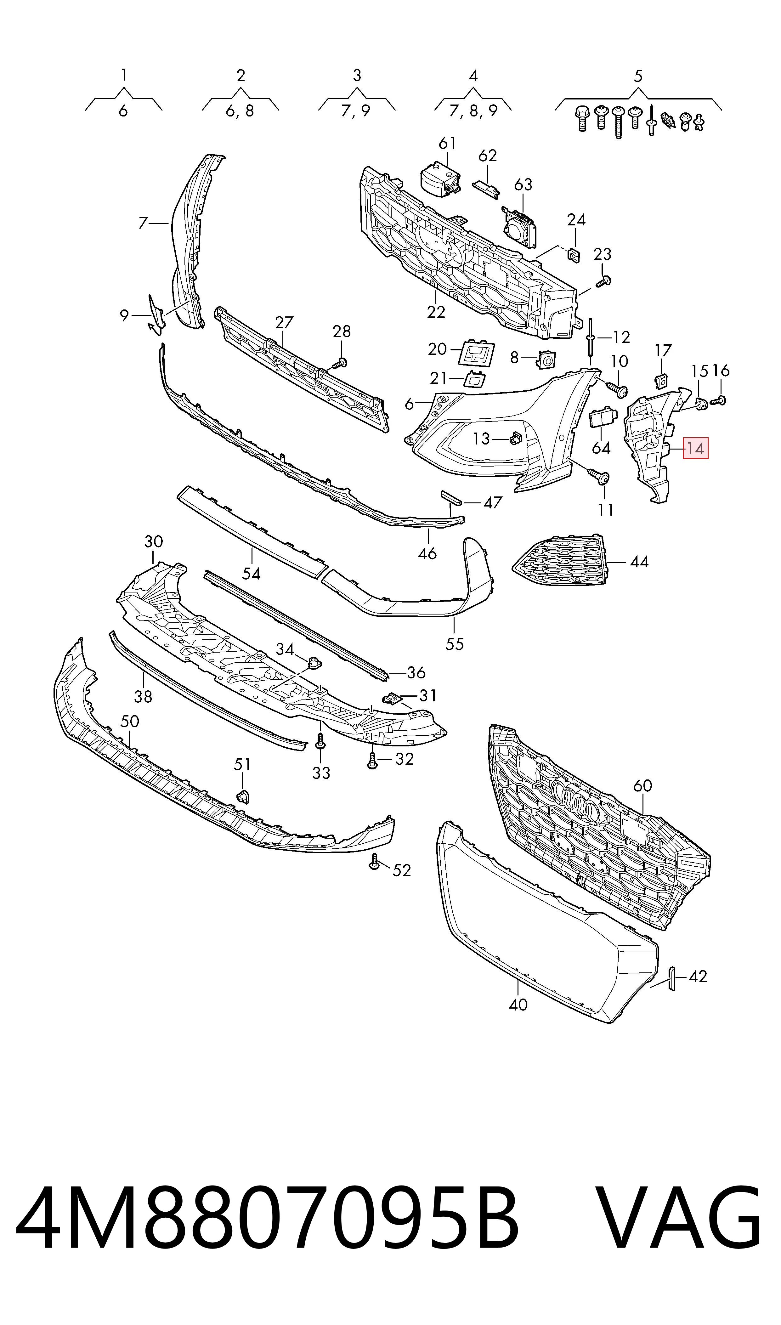 4M8807095B VAG 
