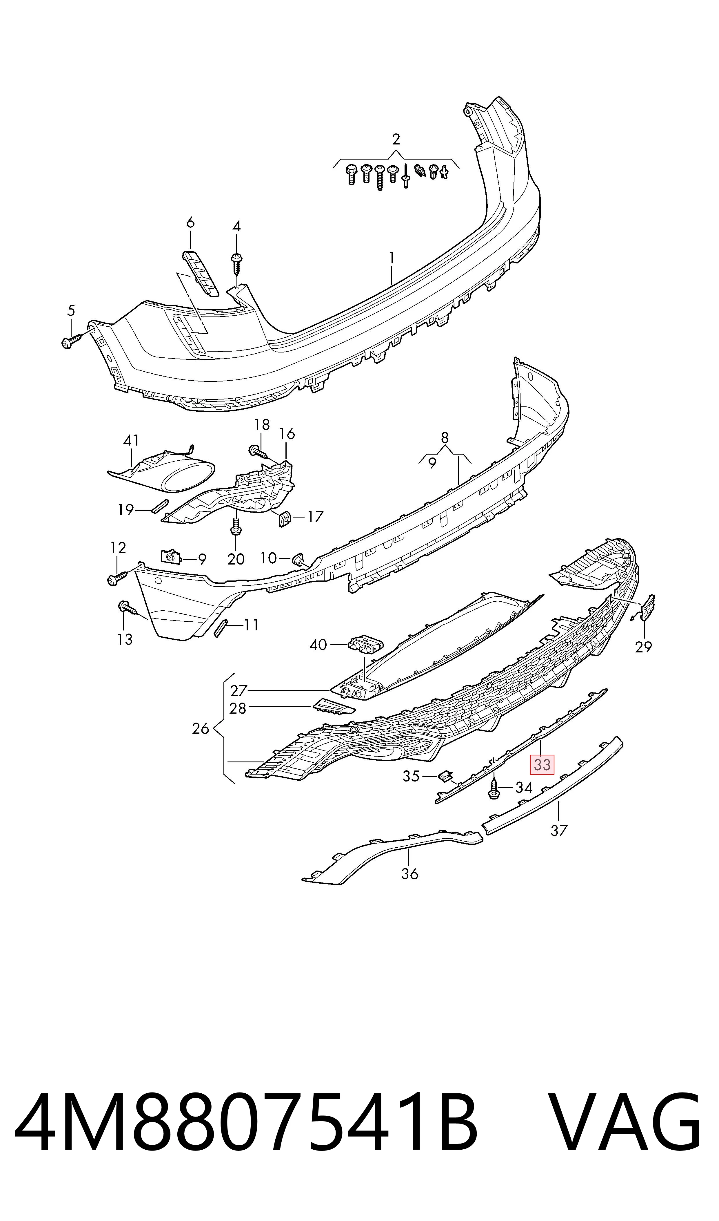 4M8807541B VAG 