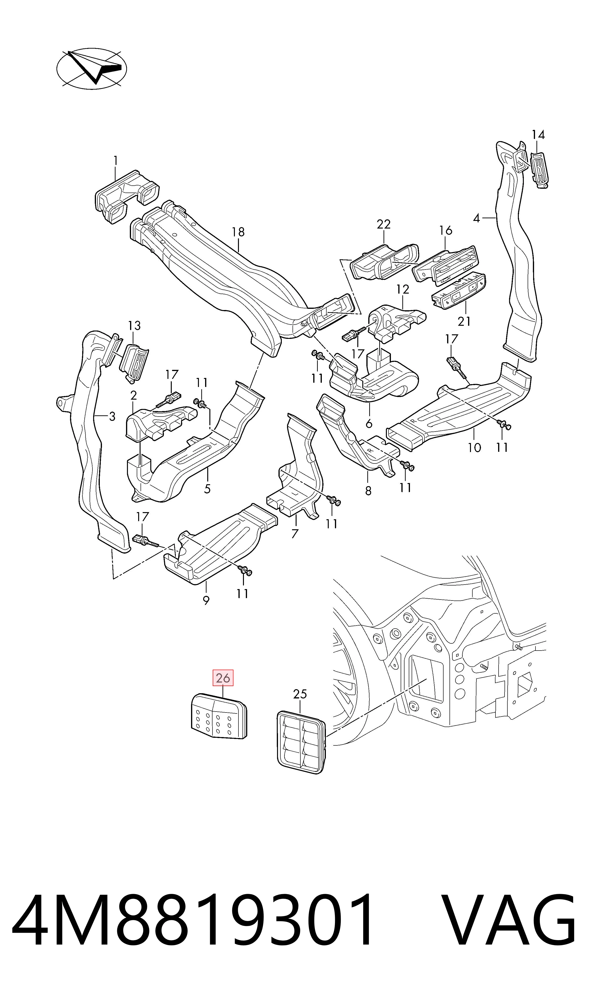 4M8819301 VAG 