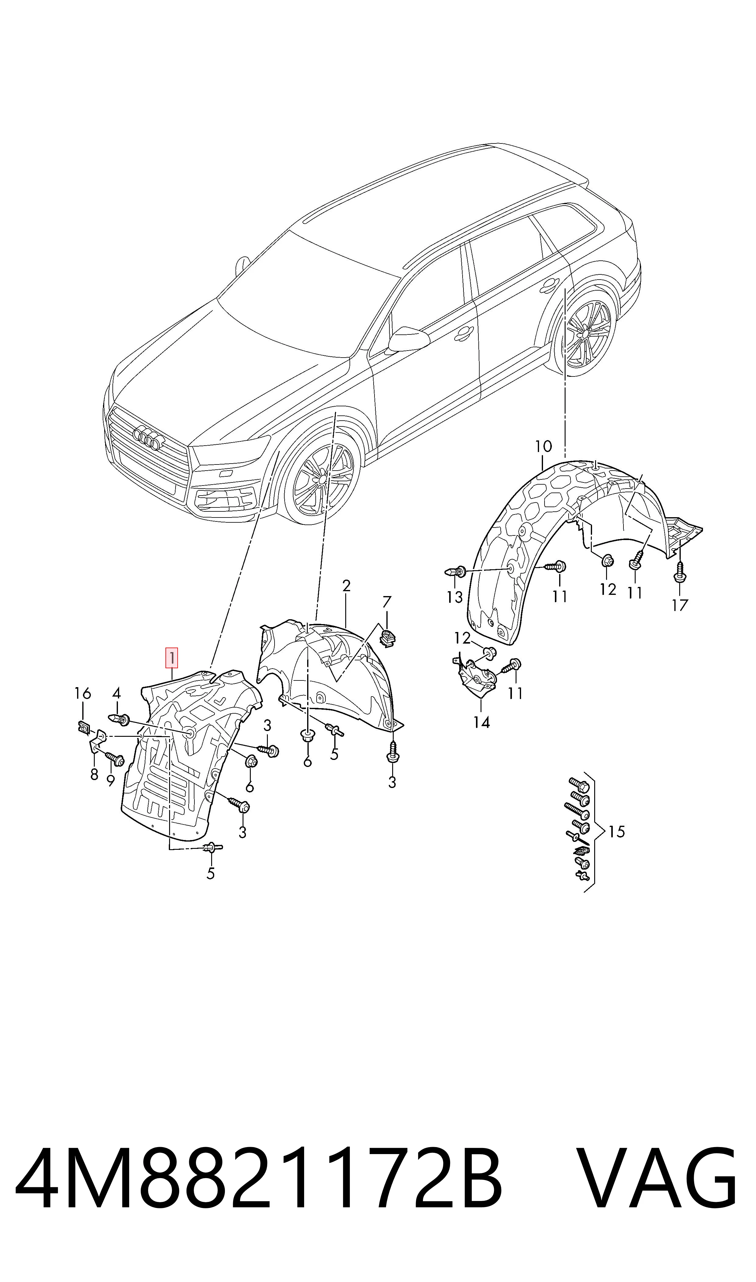 4M8821172B VAG 