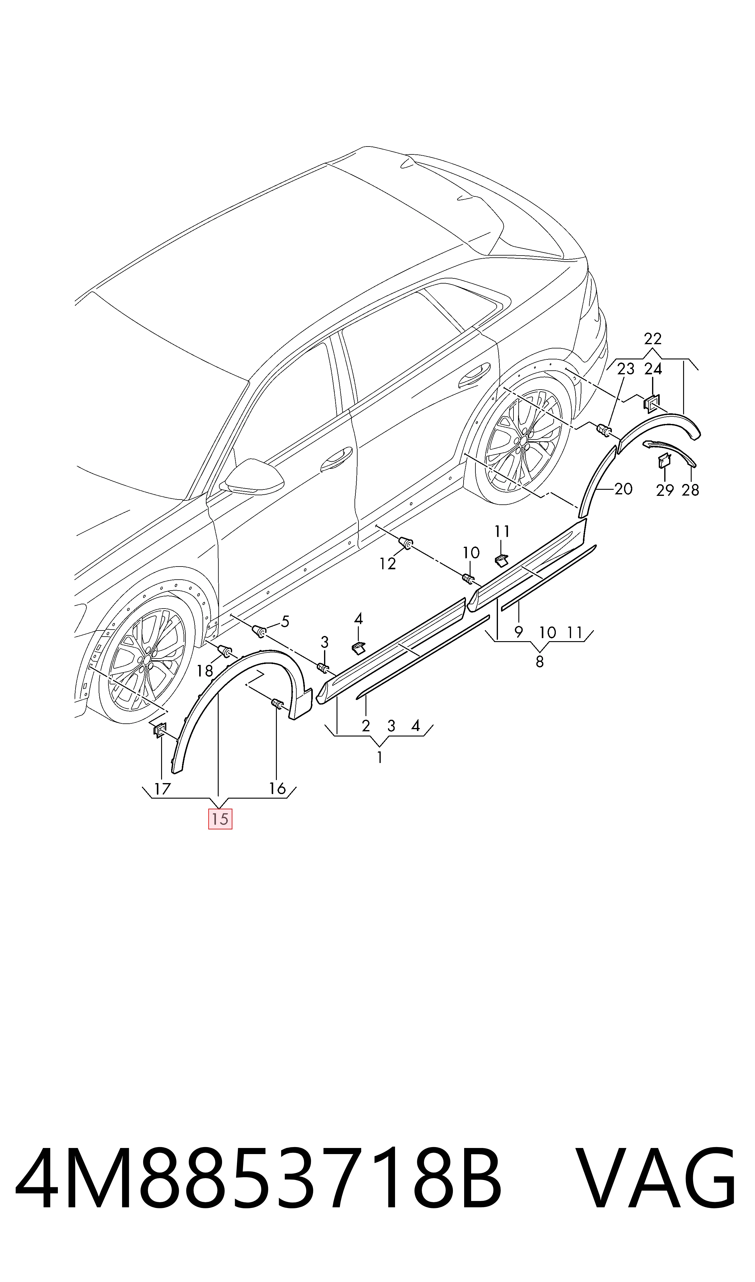4M8853718B VAG 