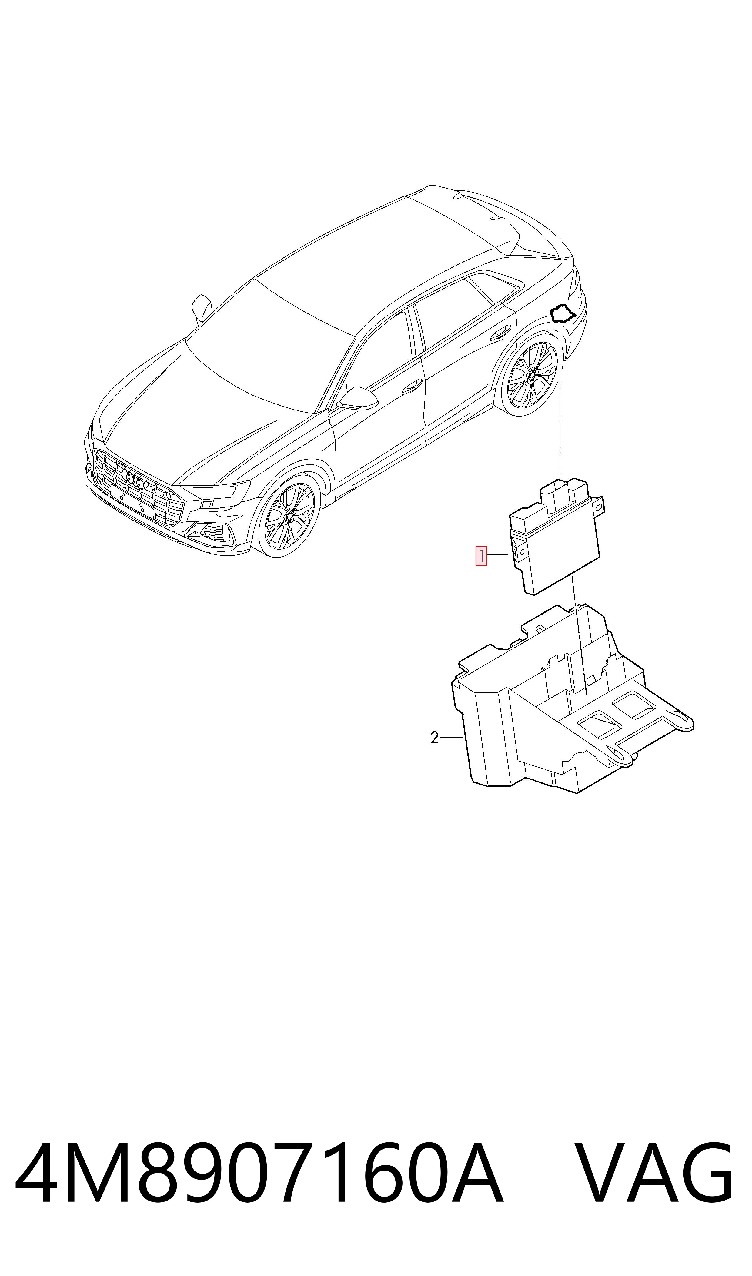 4M8907160A VAG 