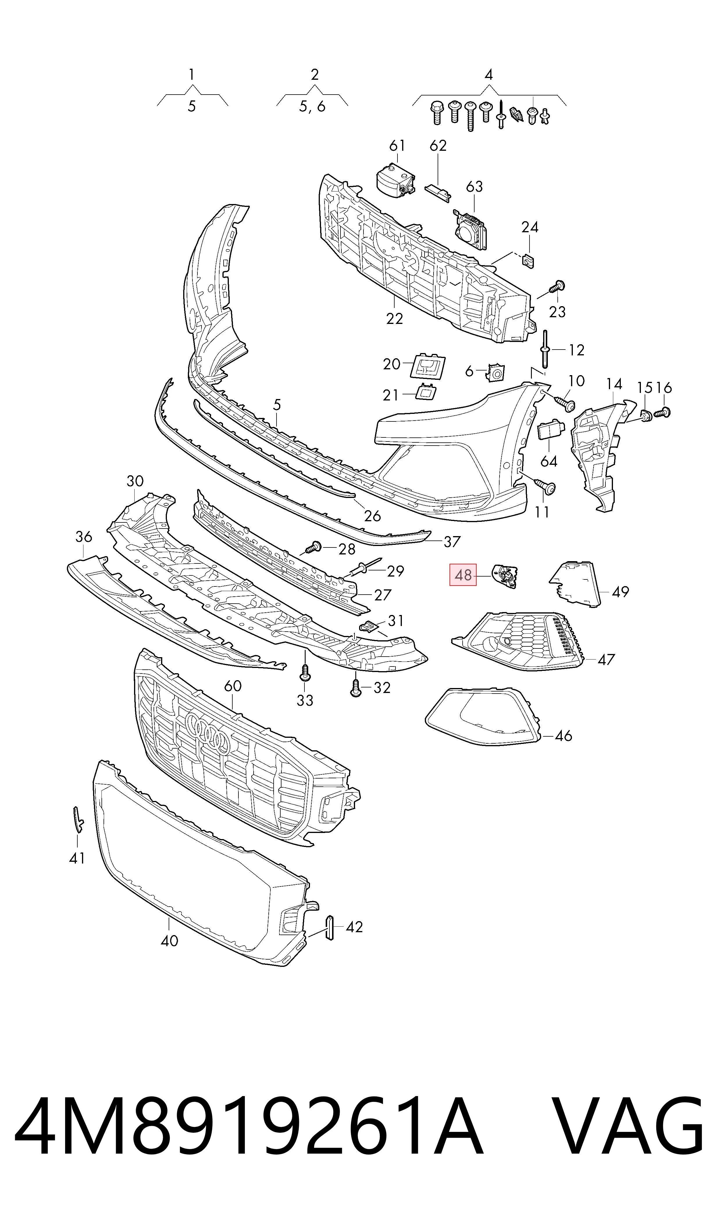 4M8919261A VAG 
