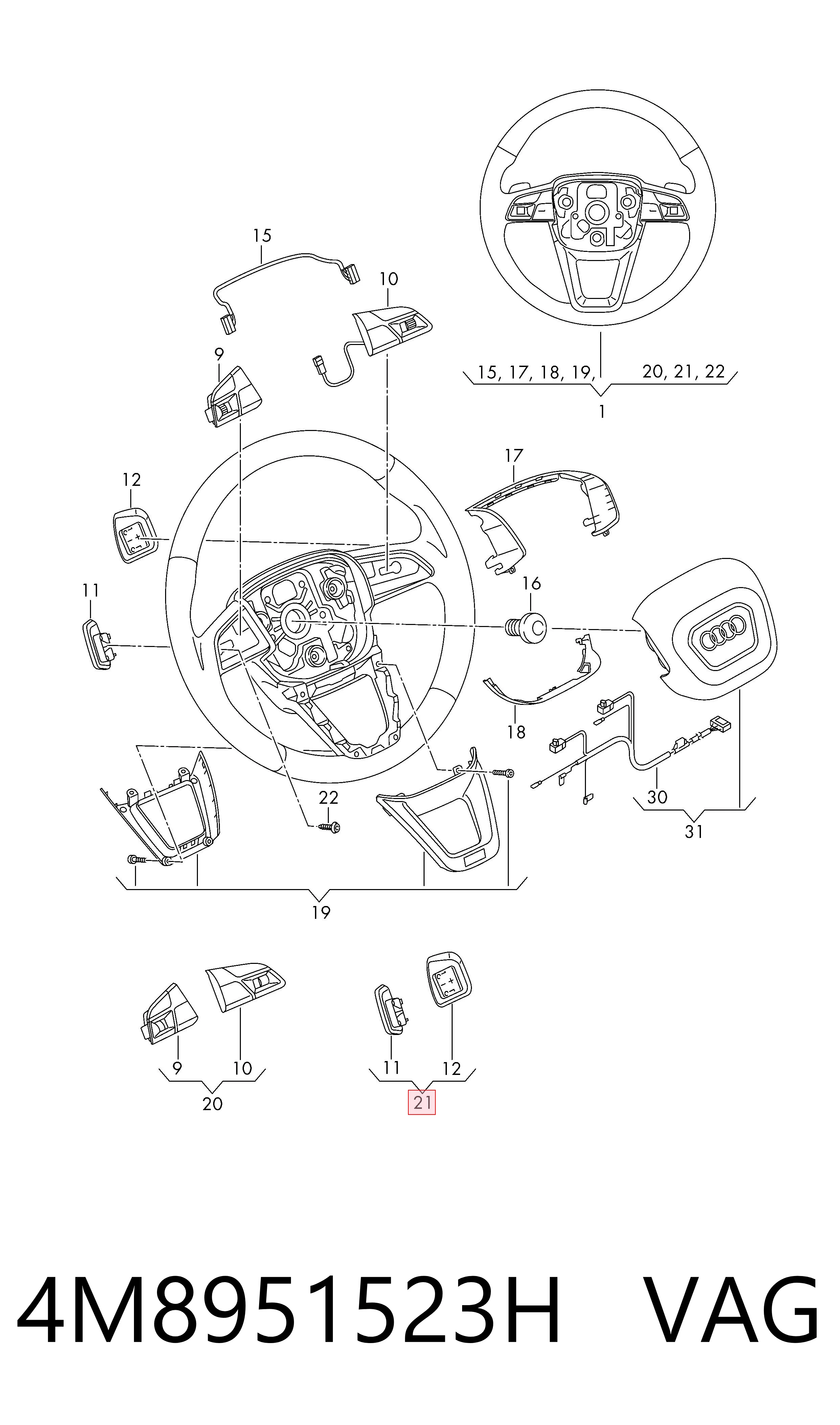 4M8951523H VAG 