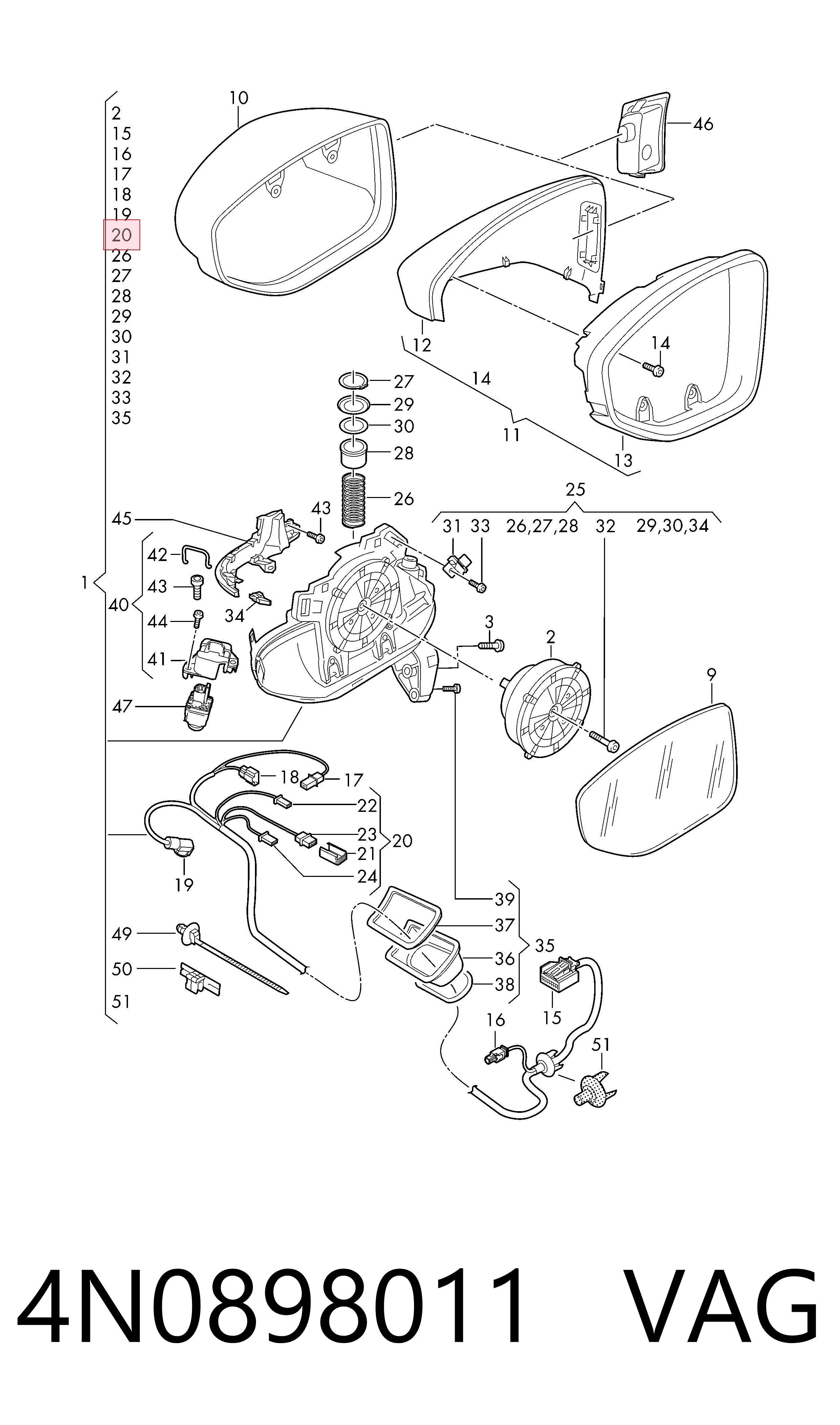 4N0898011 VAG 