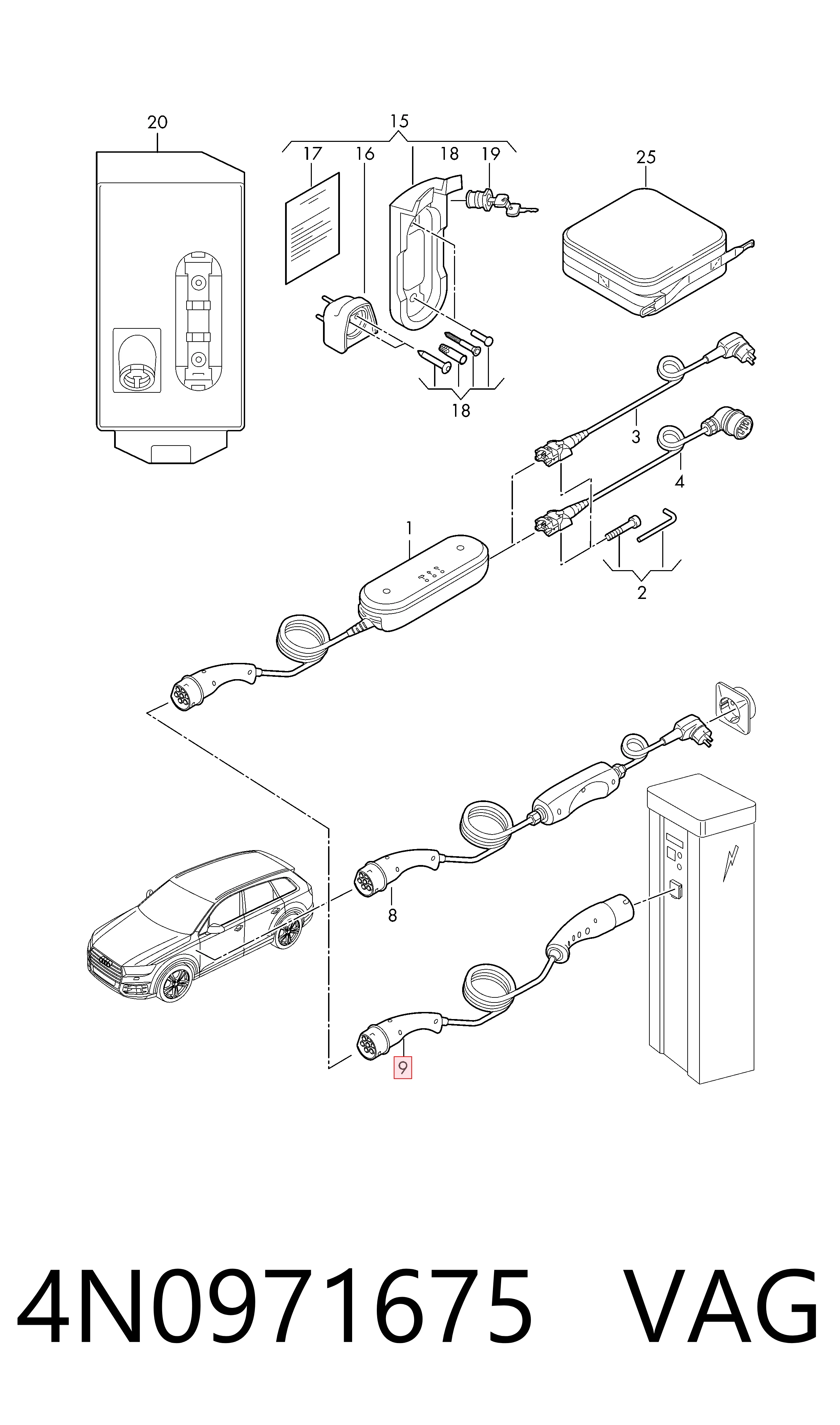  VAG 4N0971675 ціна, від 72.52 USD