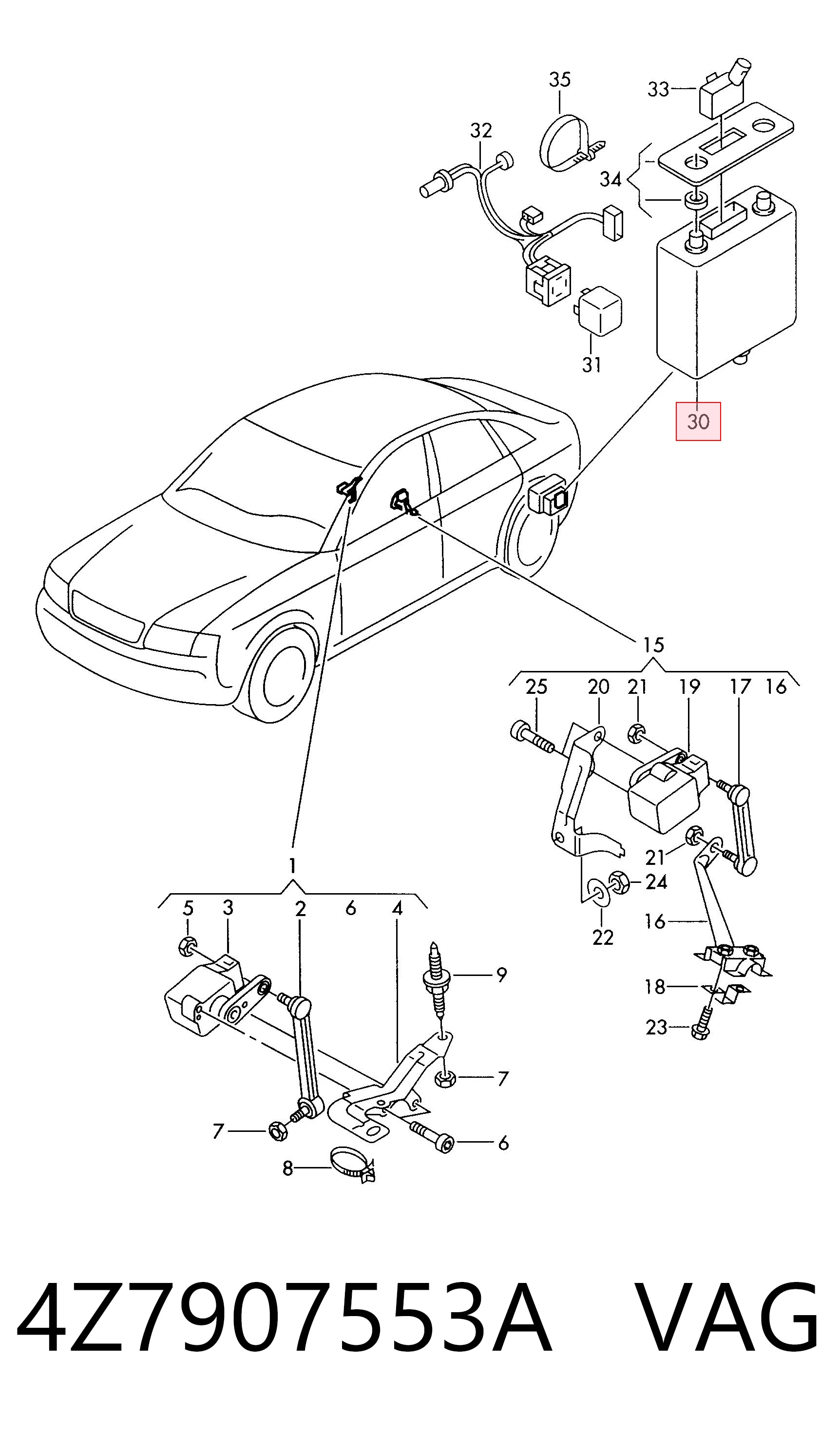4Z7907553A VAG