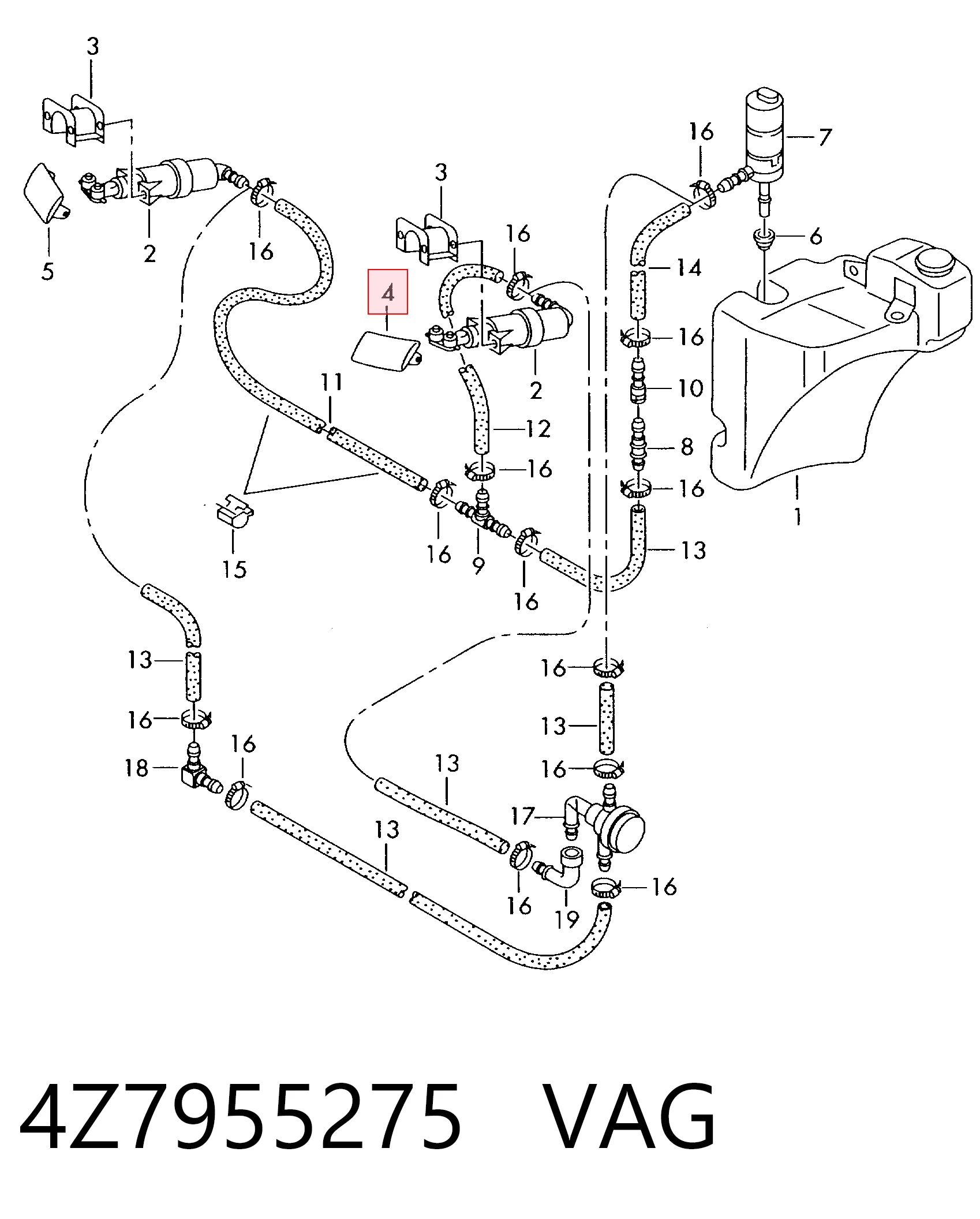 4Z7955275 VAG 