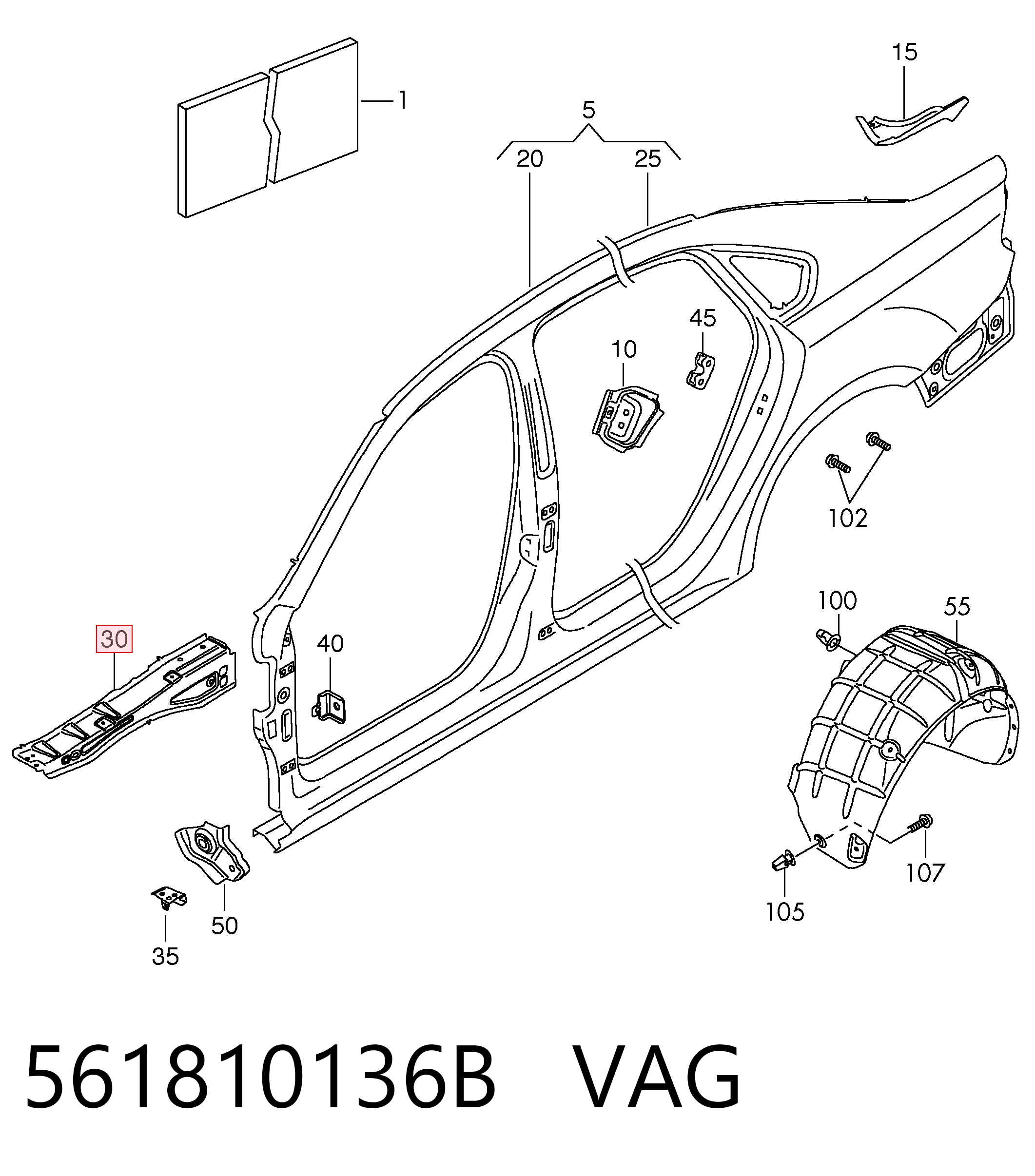 561810136B VAG 