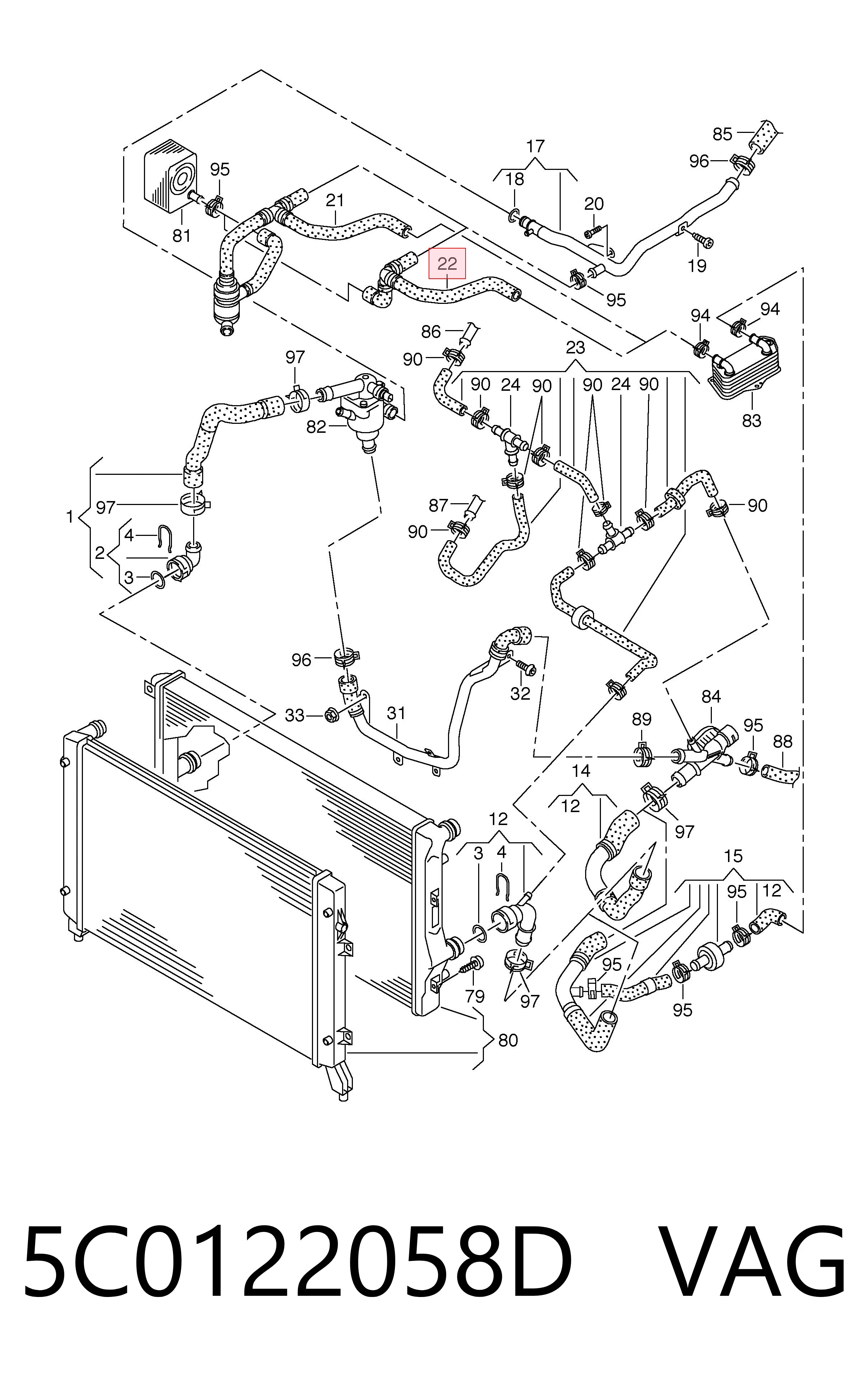 5C0122058D VAG 