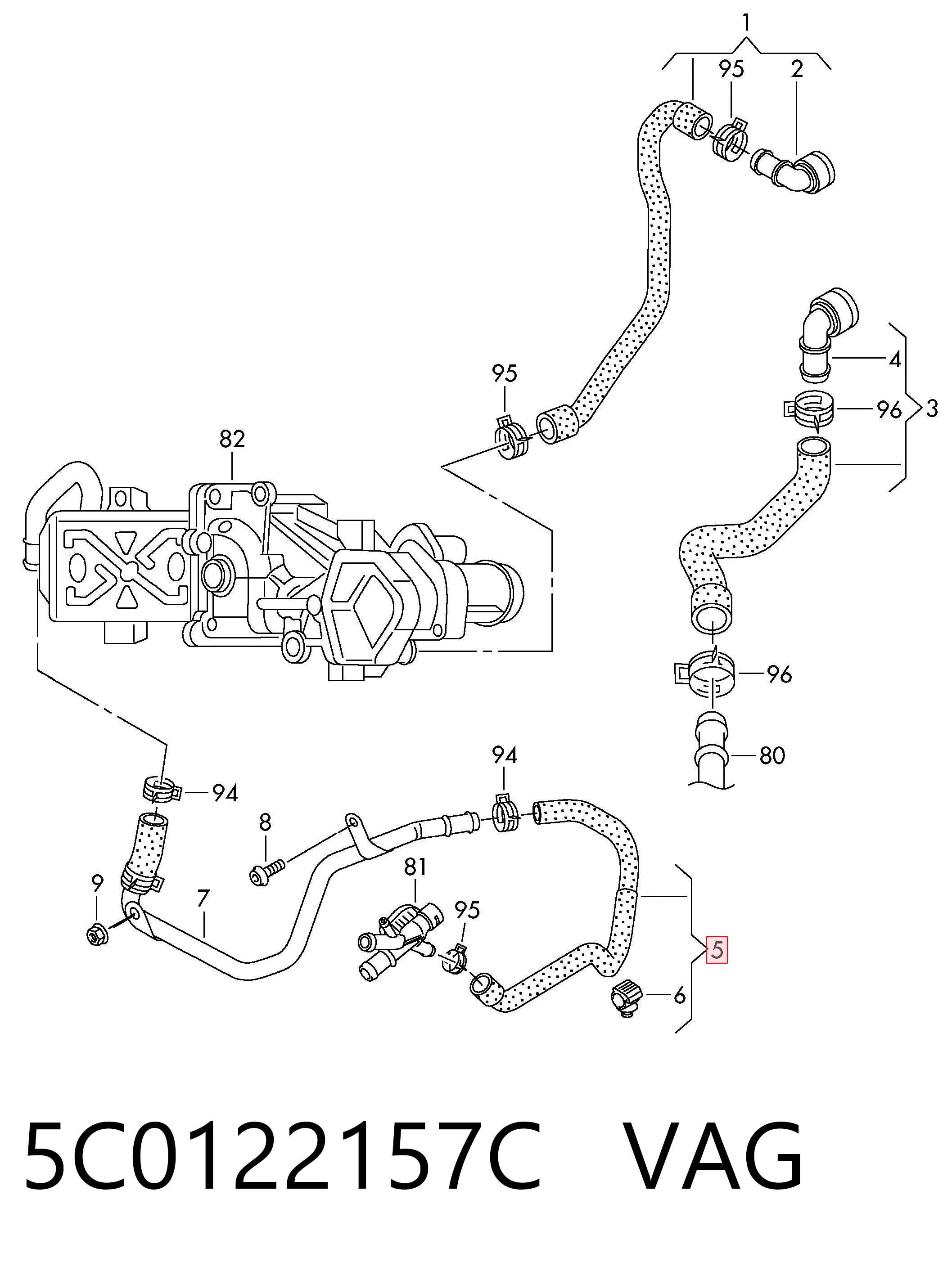 5C0122157C VAG 