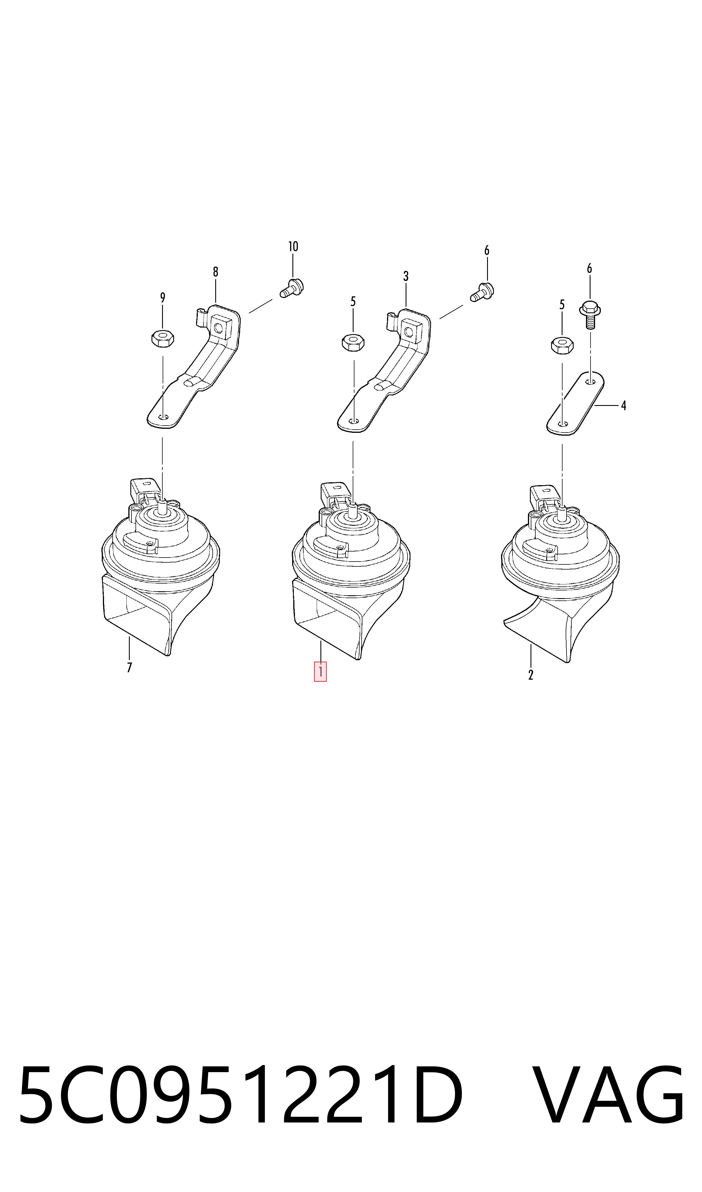 5C0951221D VAG 
