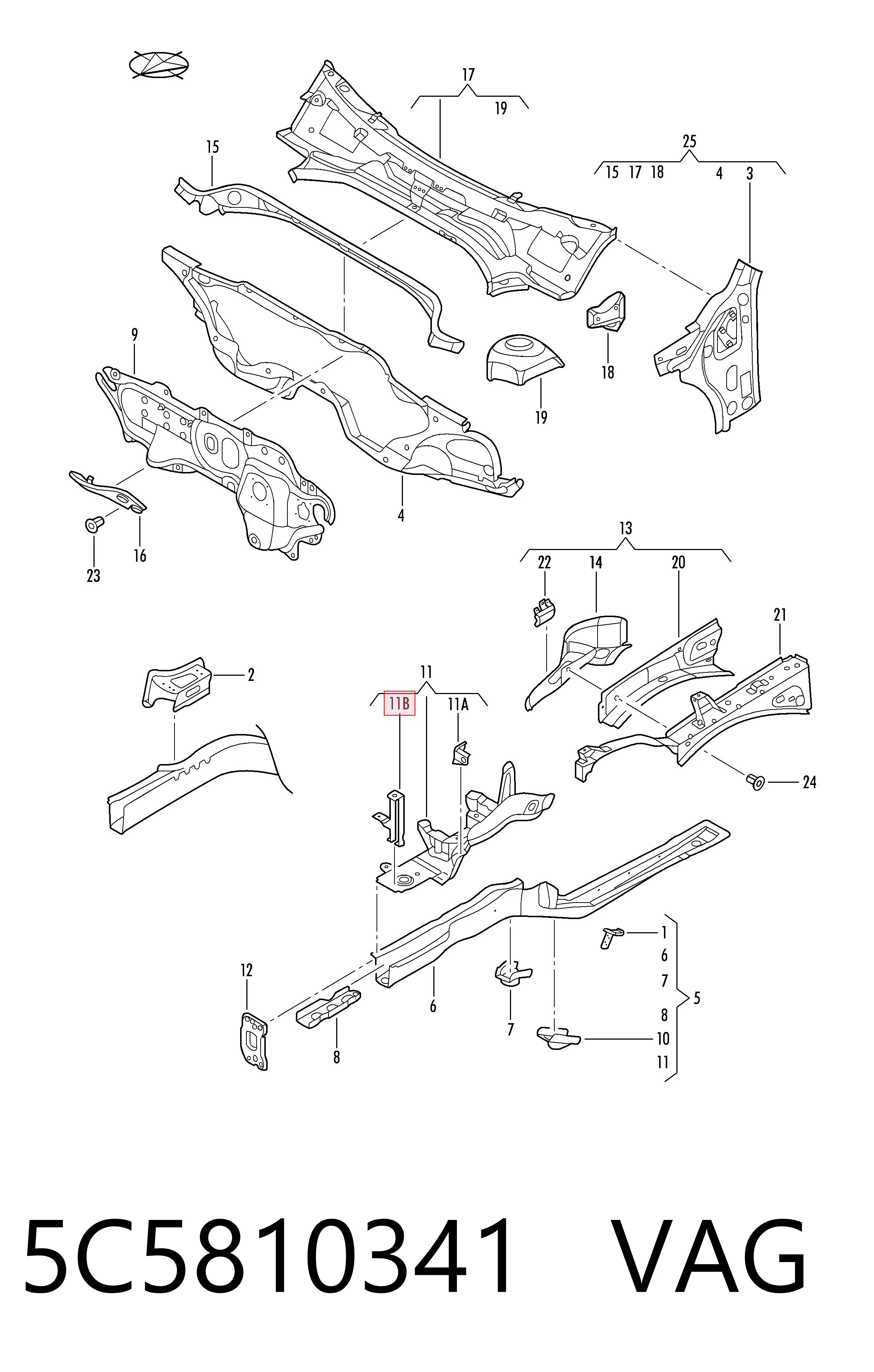 5C5810341 VAG 