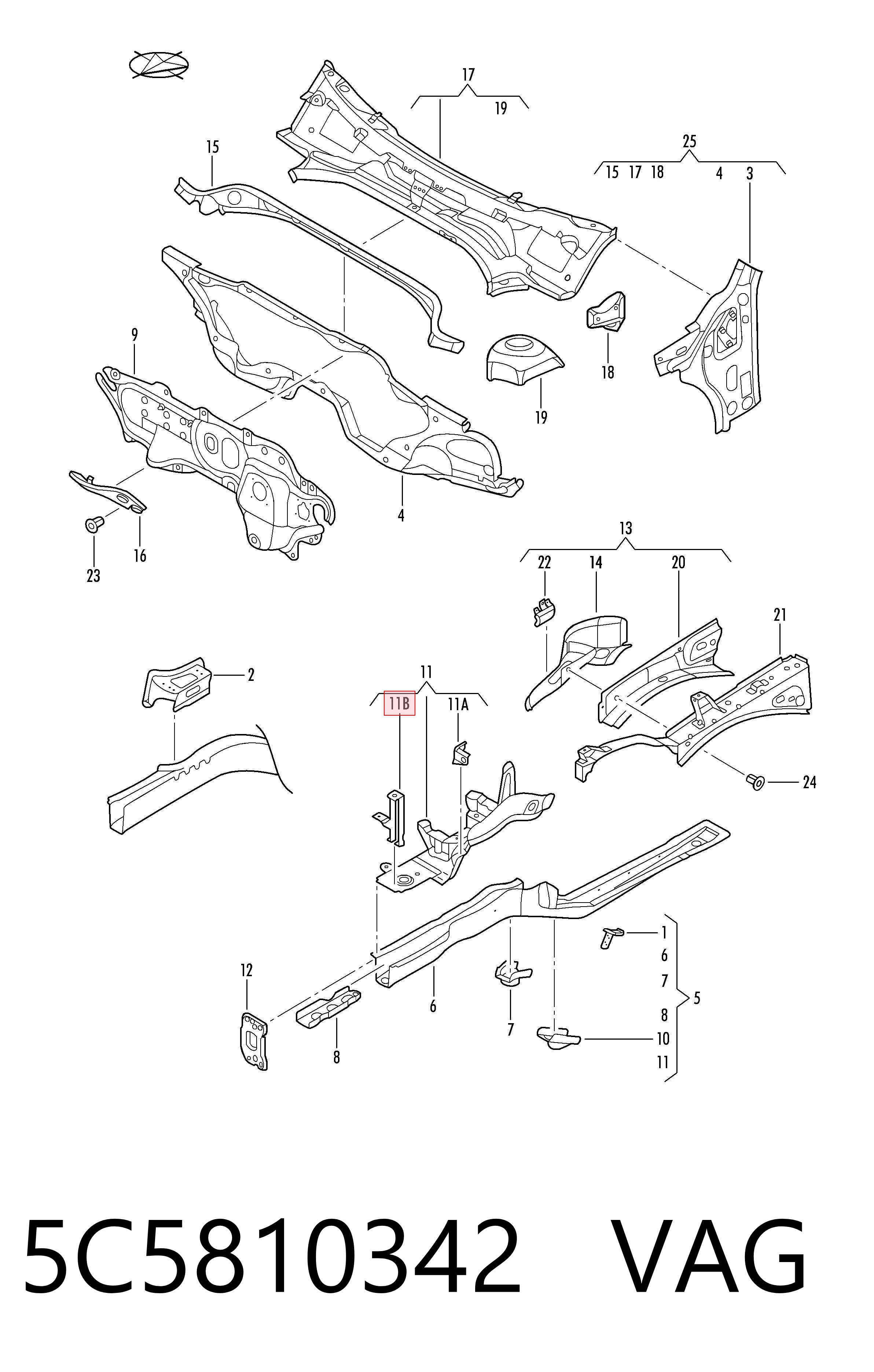 5C5810342 VAG 