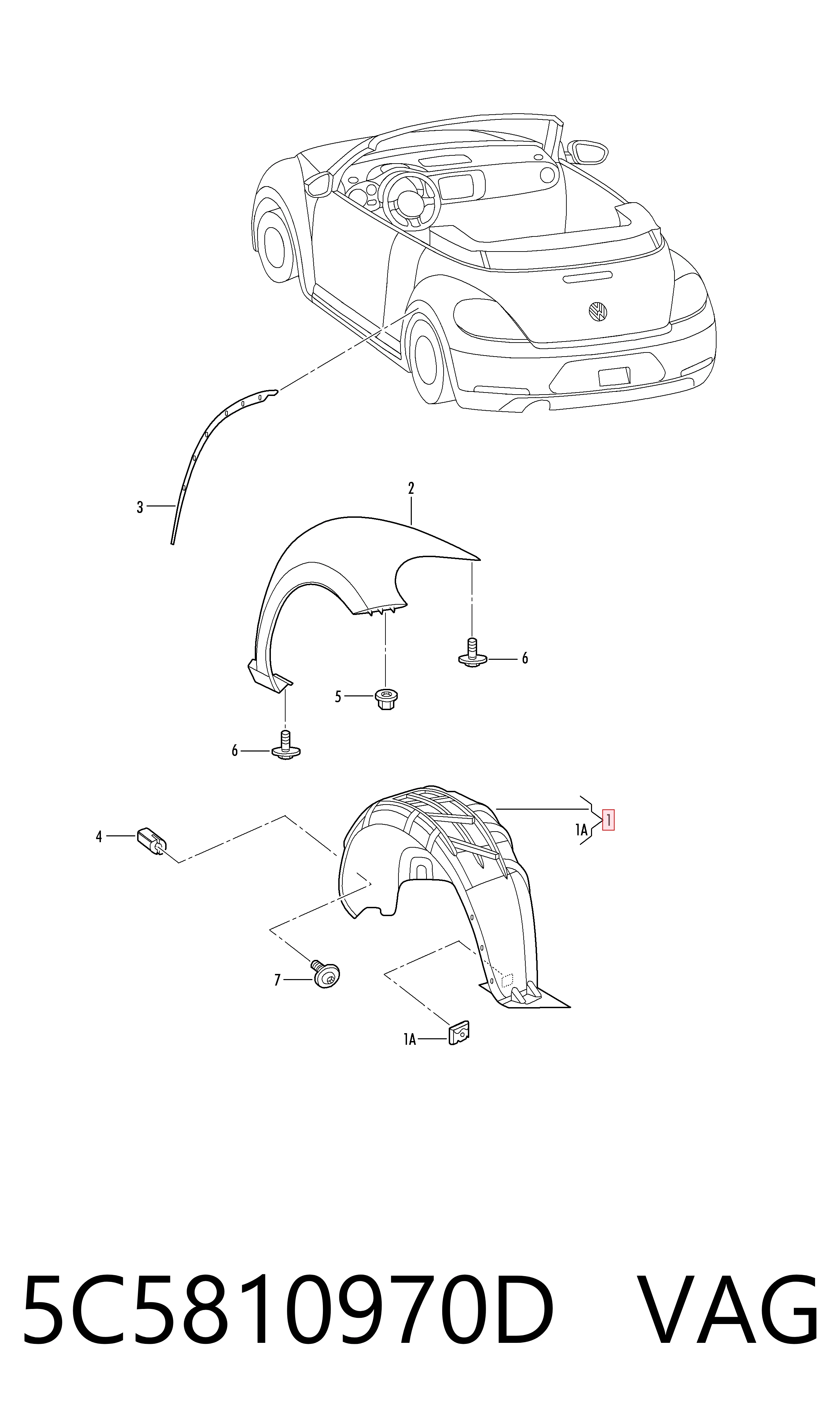 5C5810970D VAG 