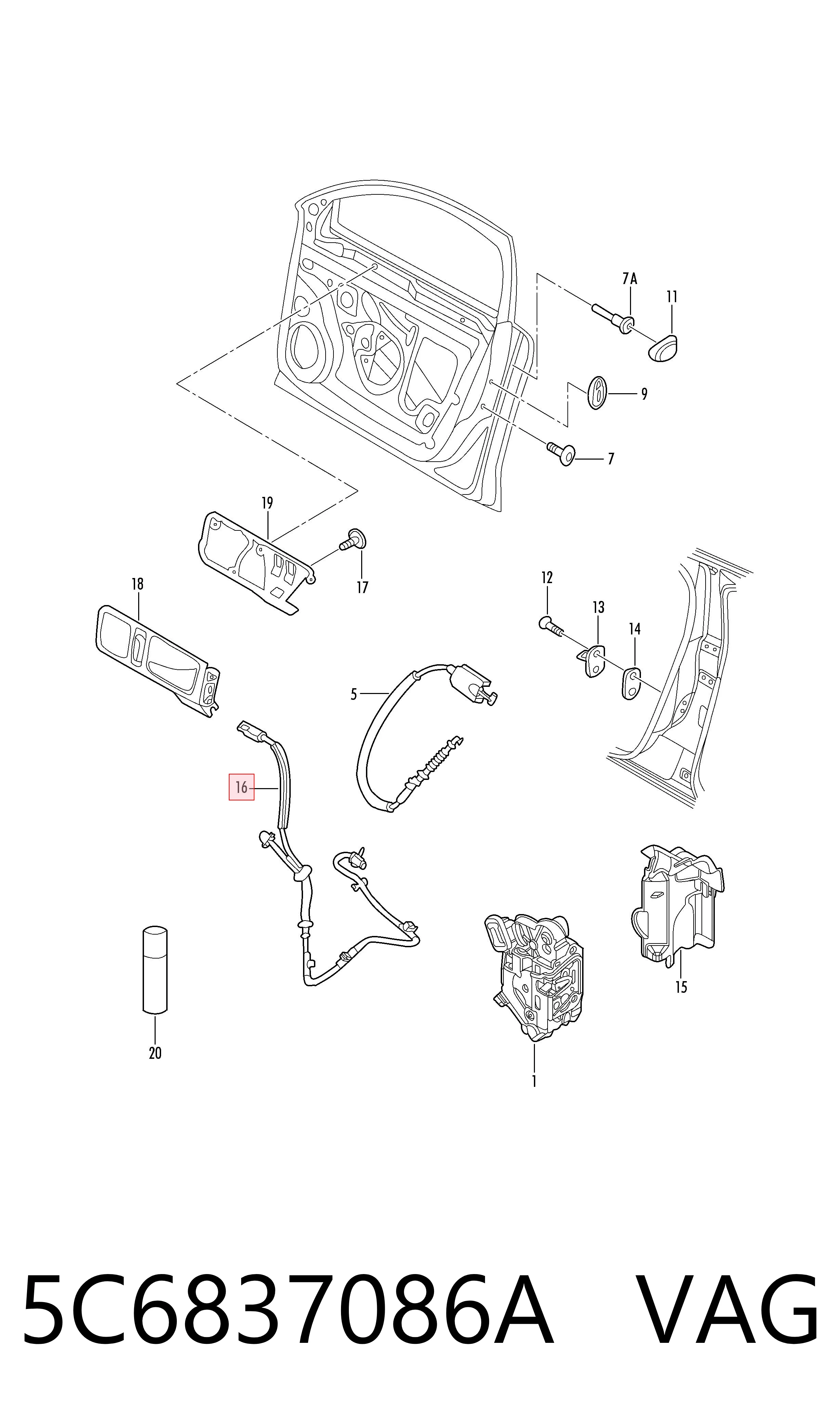 5C6837086A VAG 
