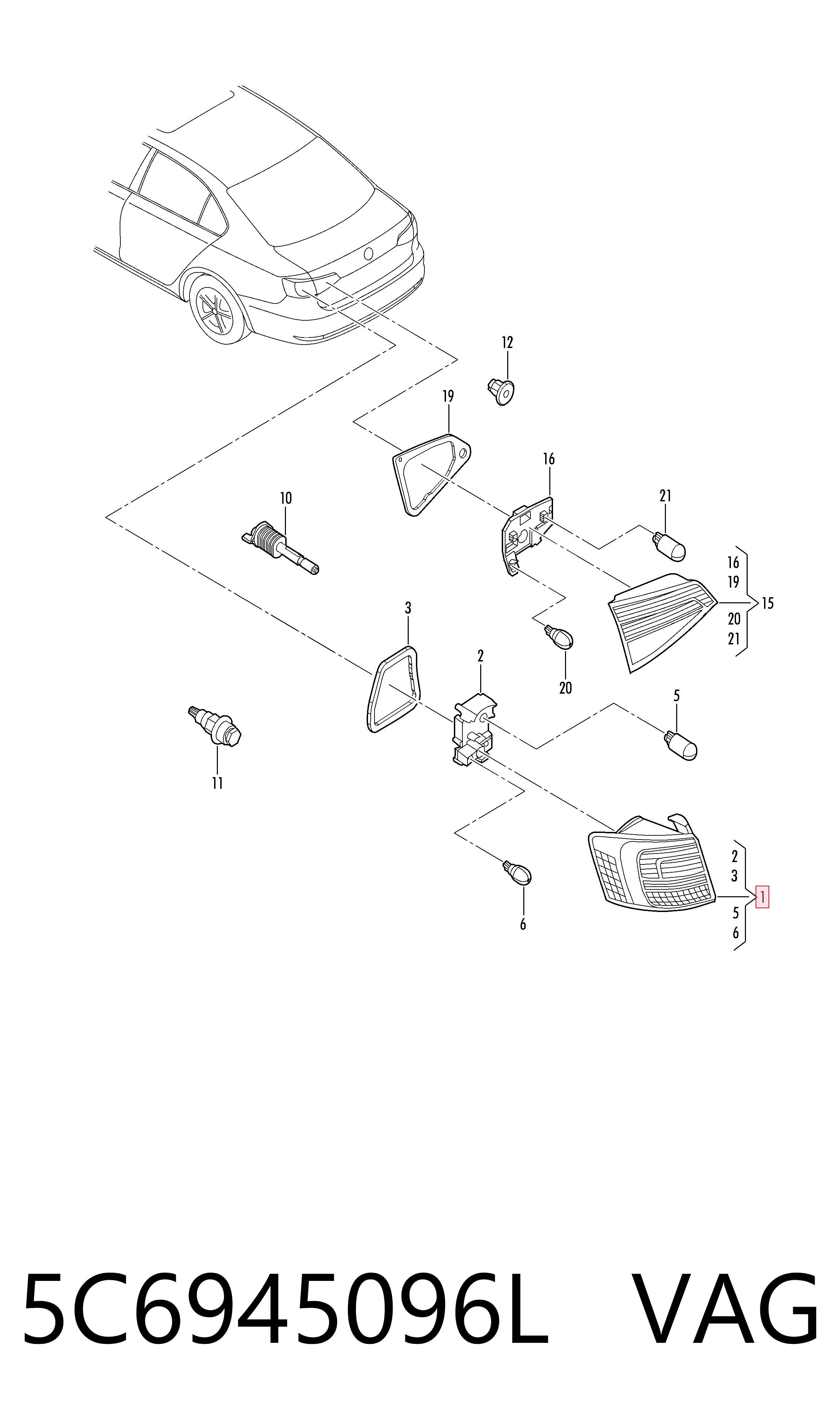 5C6945096L VAG 