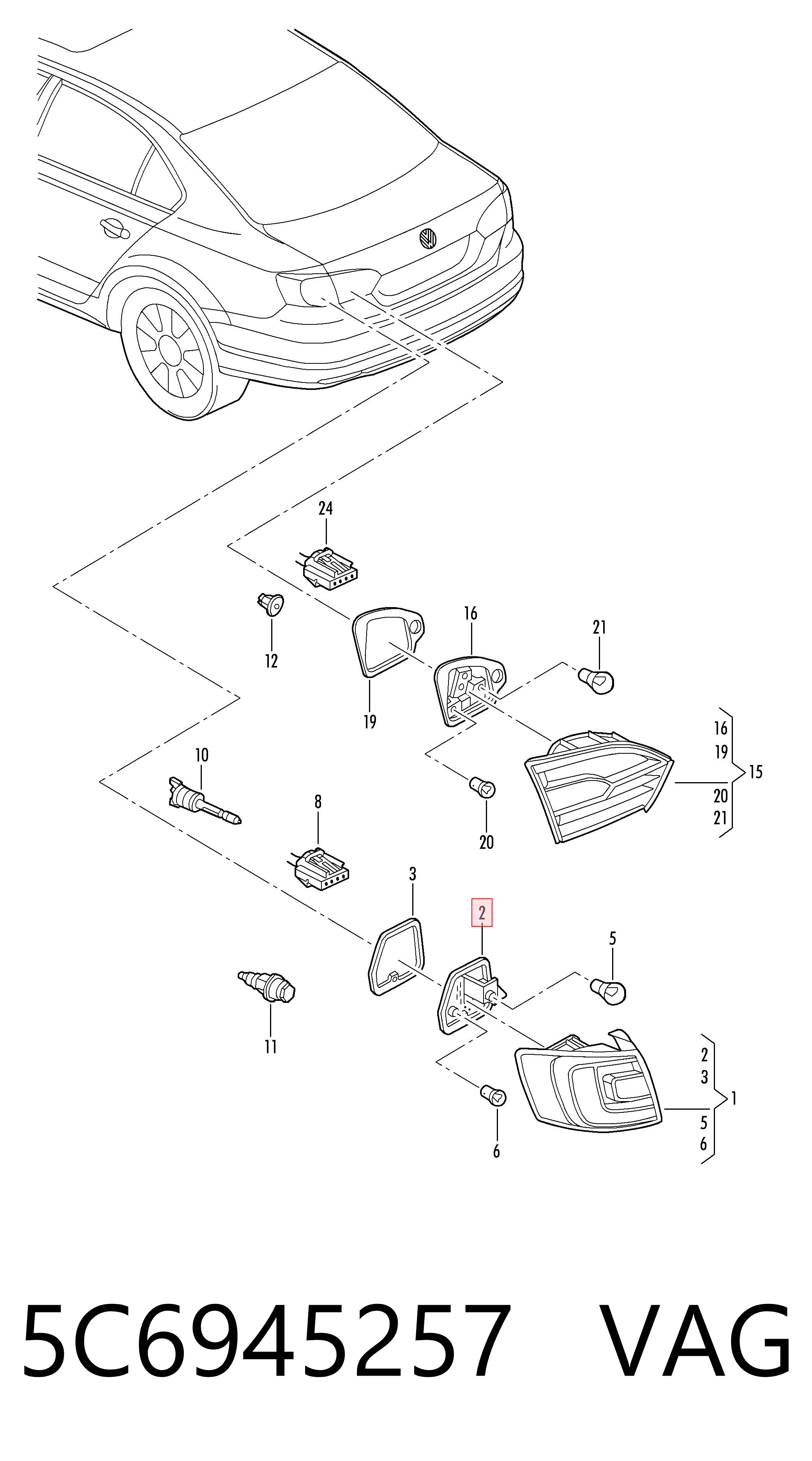 5C6945257 VAG 