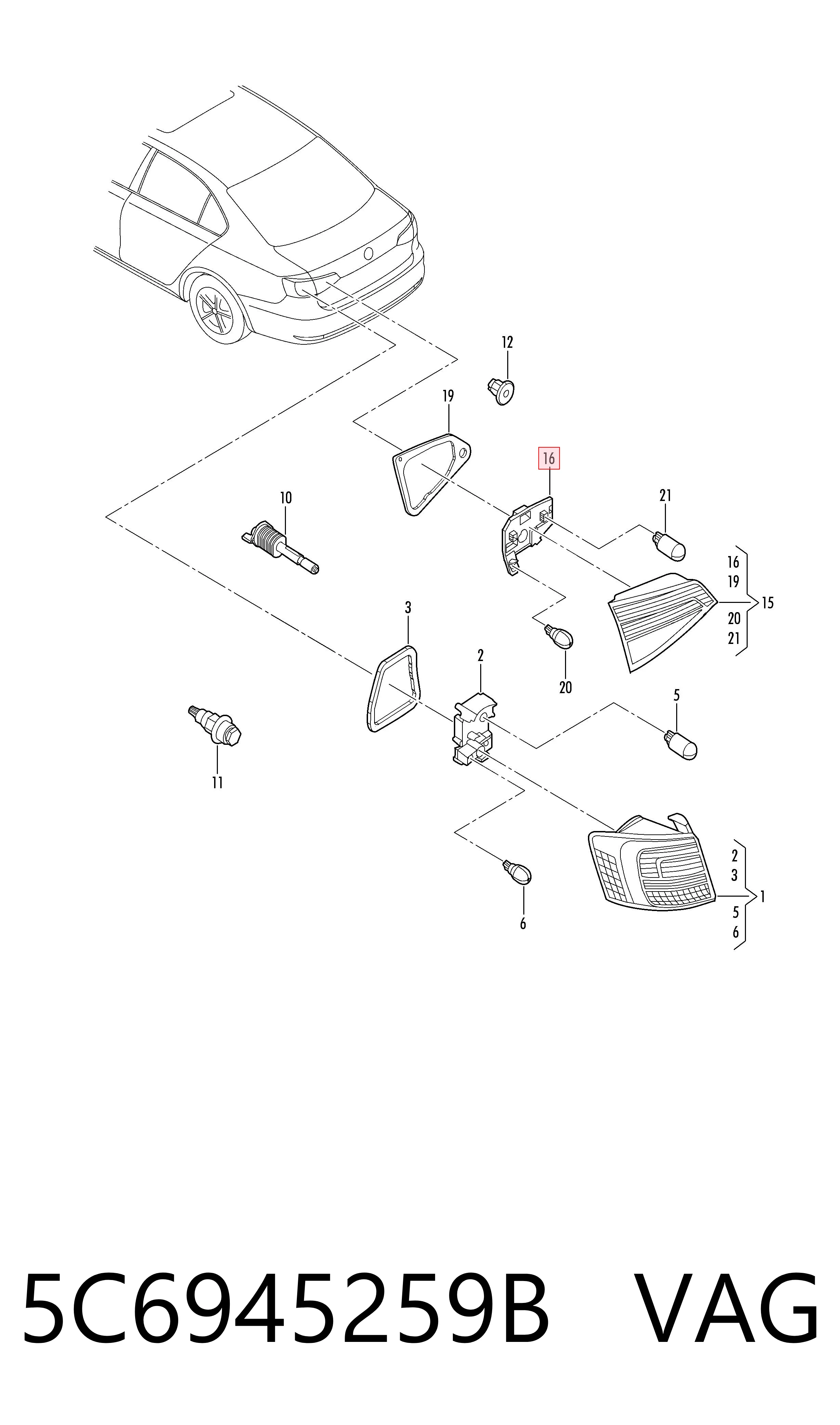 5C6945259B VAG 
