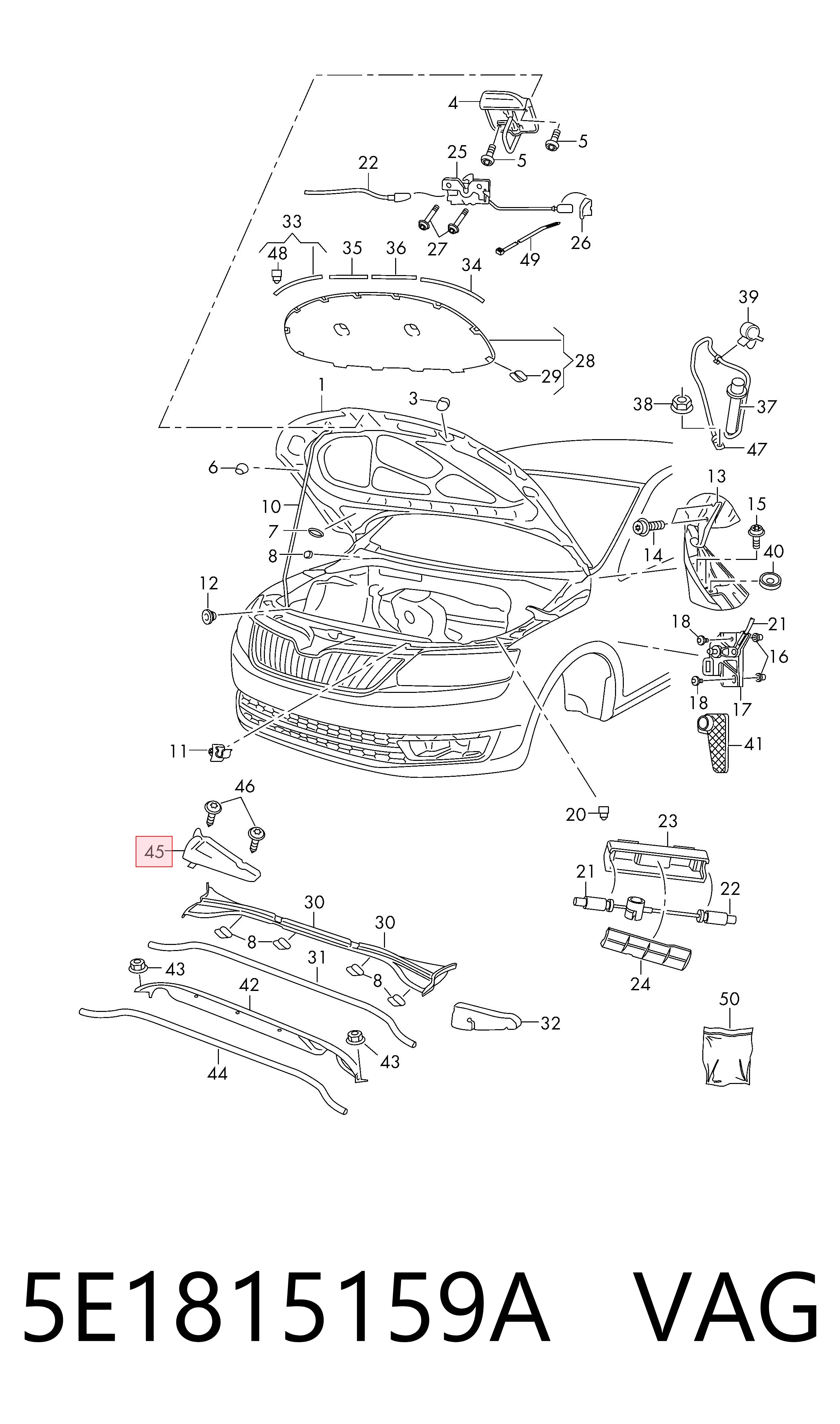 5E1815159A VAG 