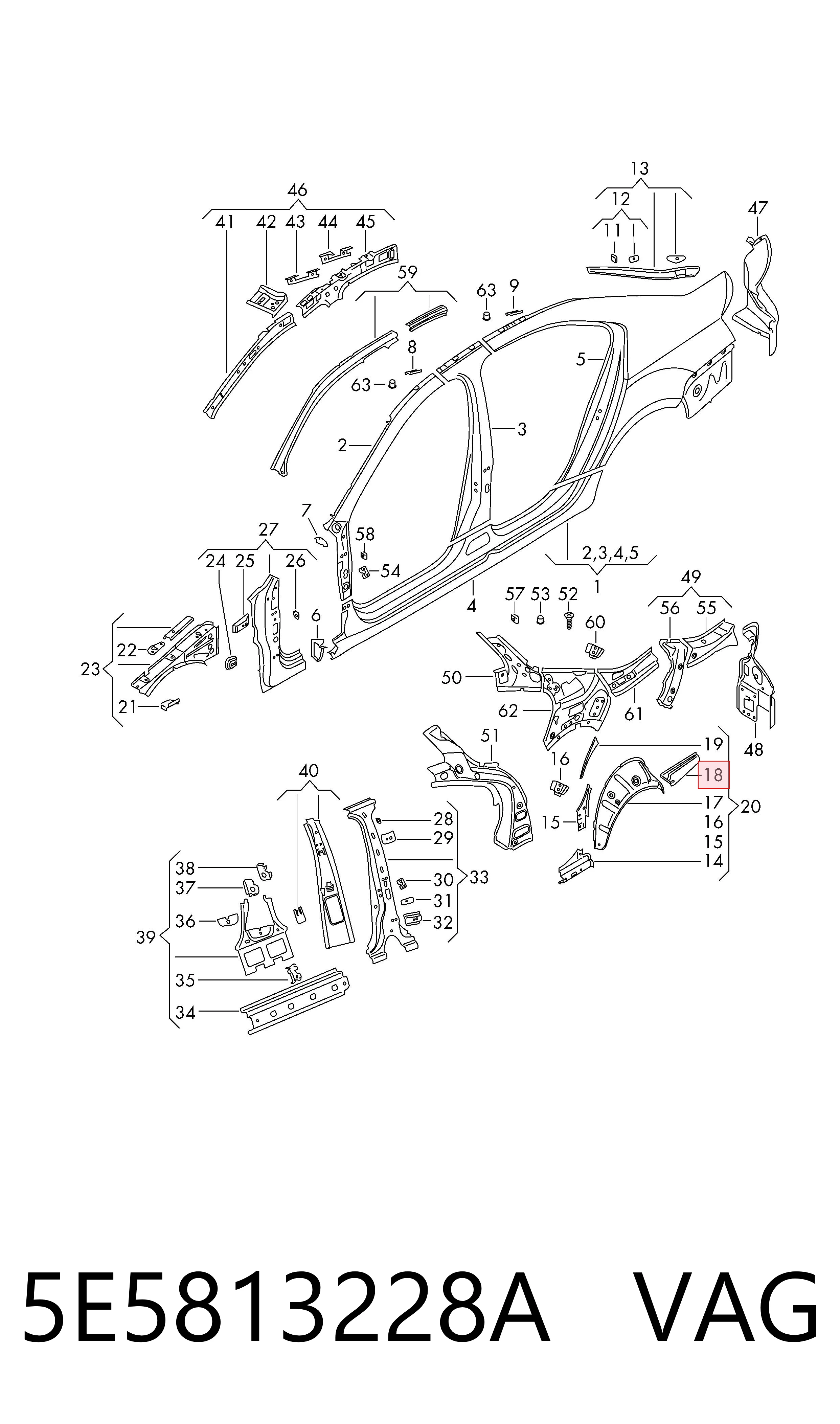 5E5813228A VAG