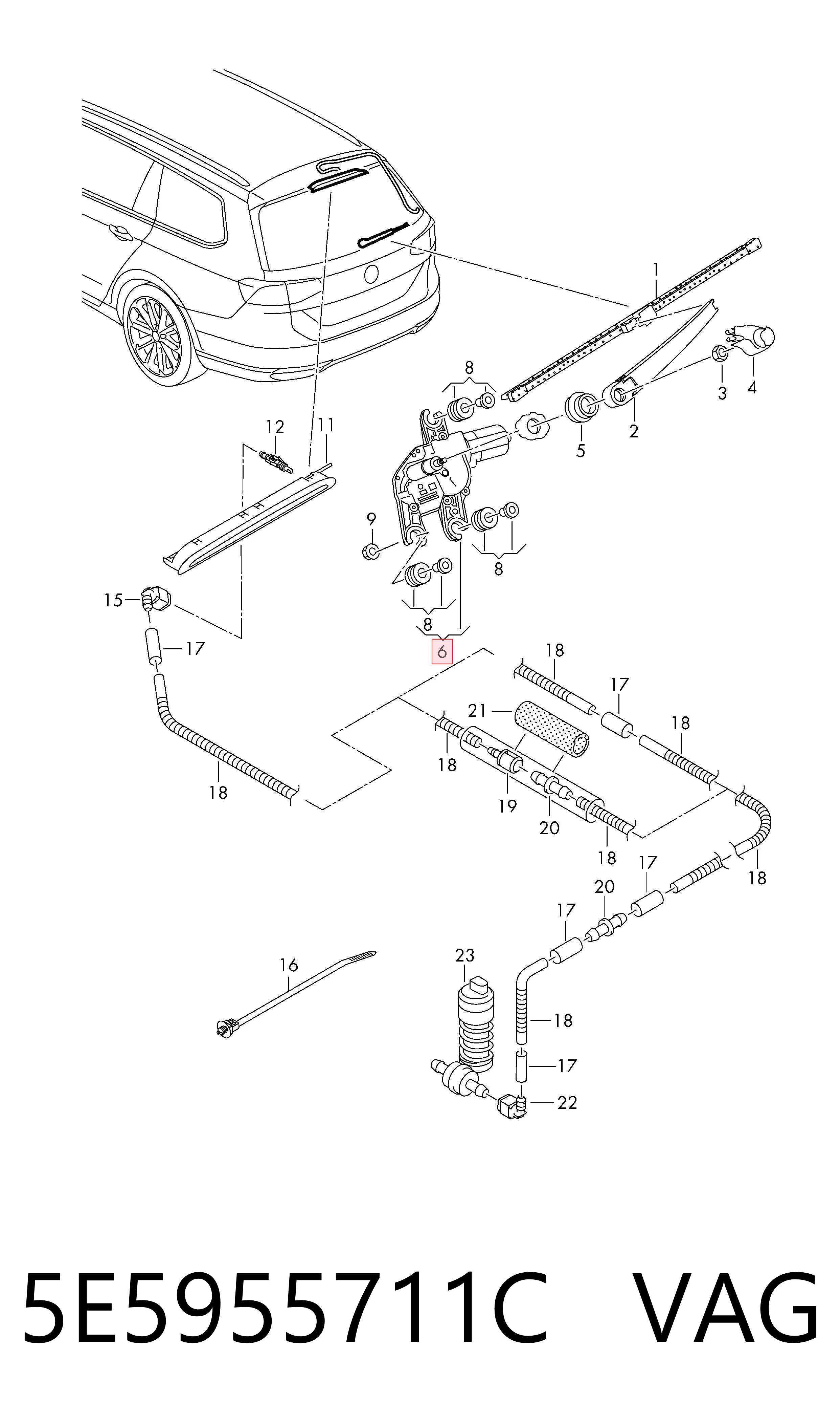 5E5955711C VAG