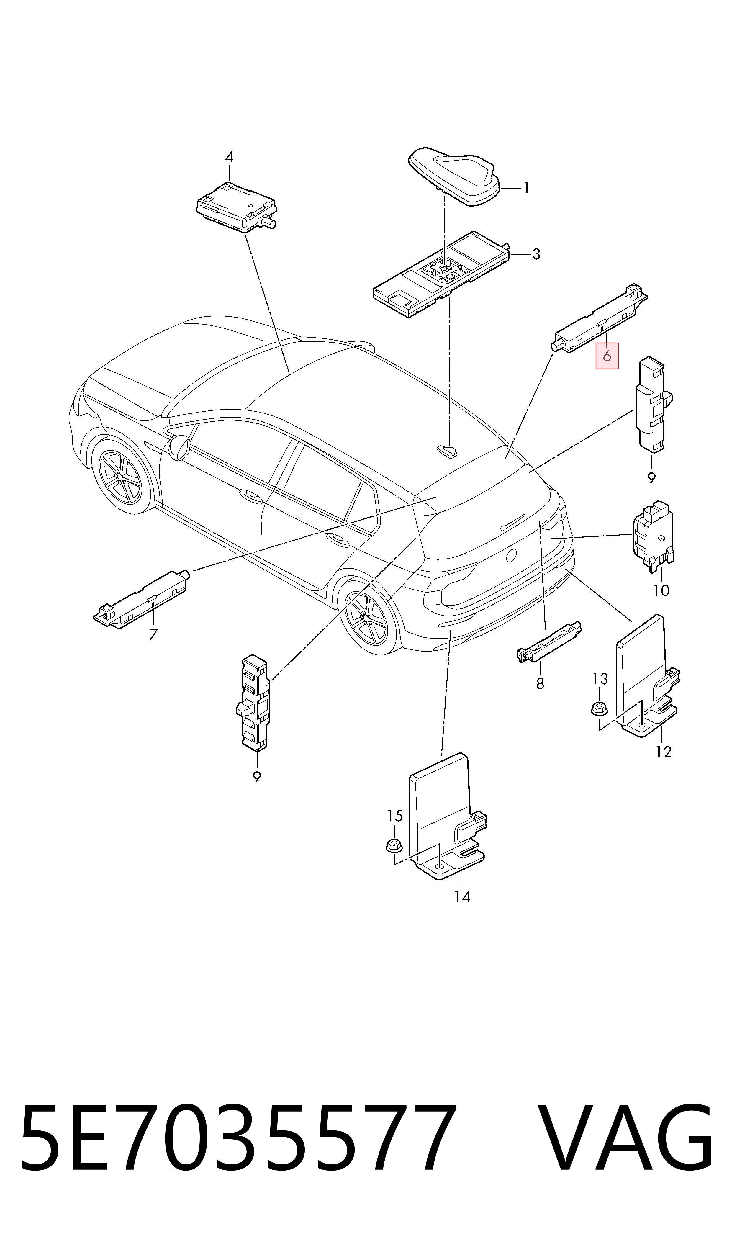 5E7035577 VAG 