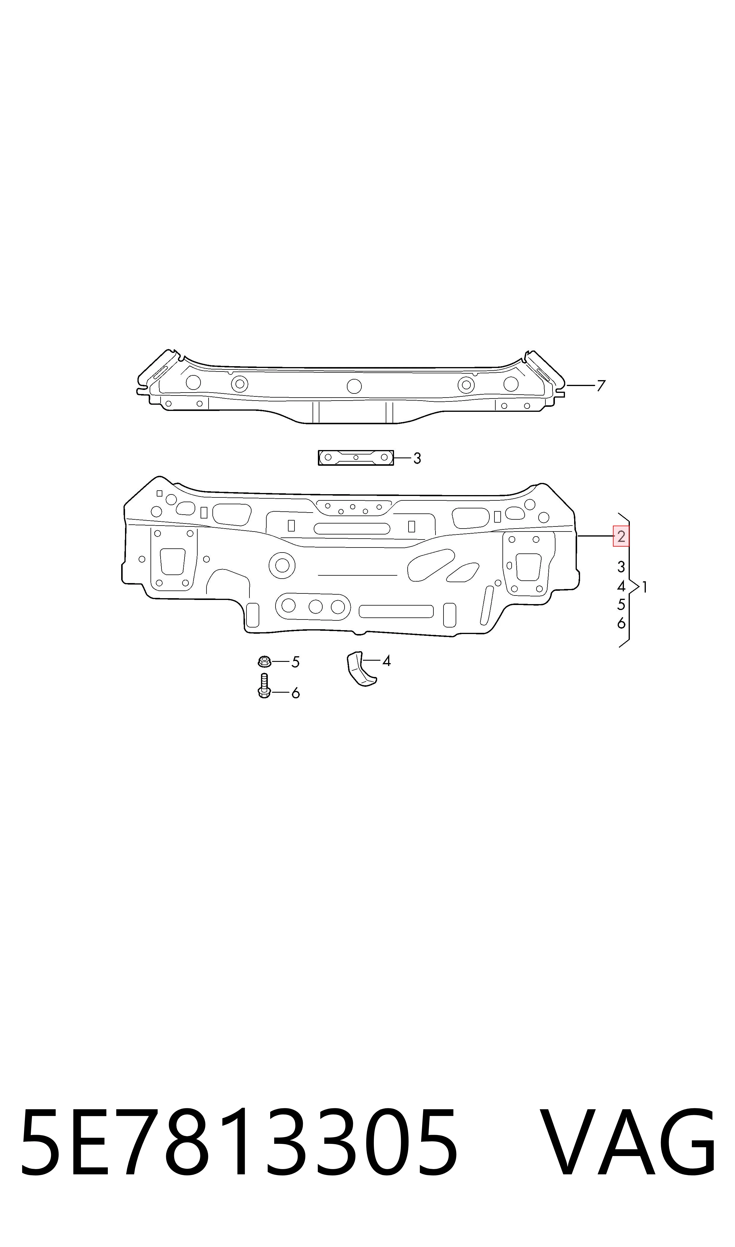 5E7813305 VAG 