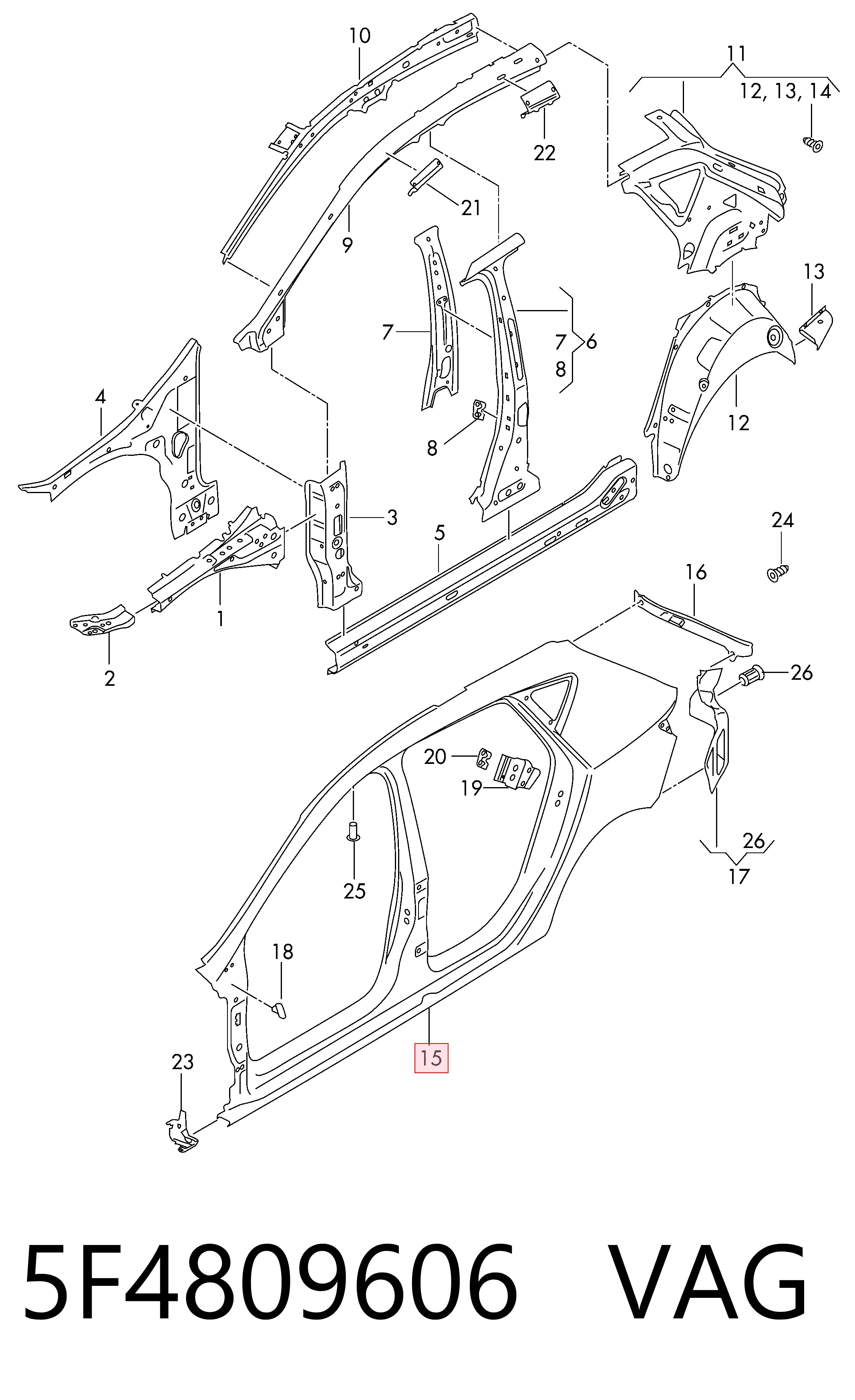 5F4809606 VAG 