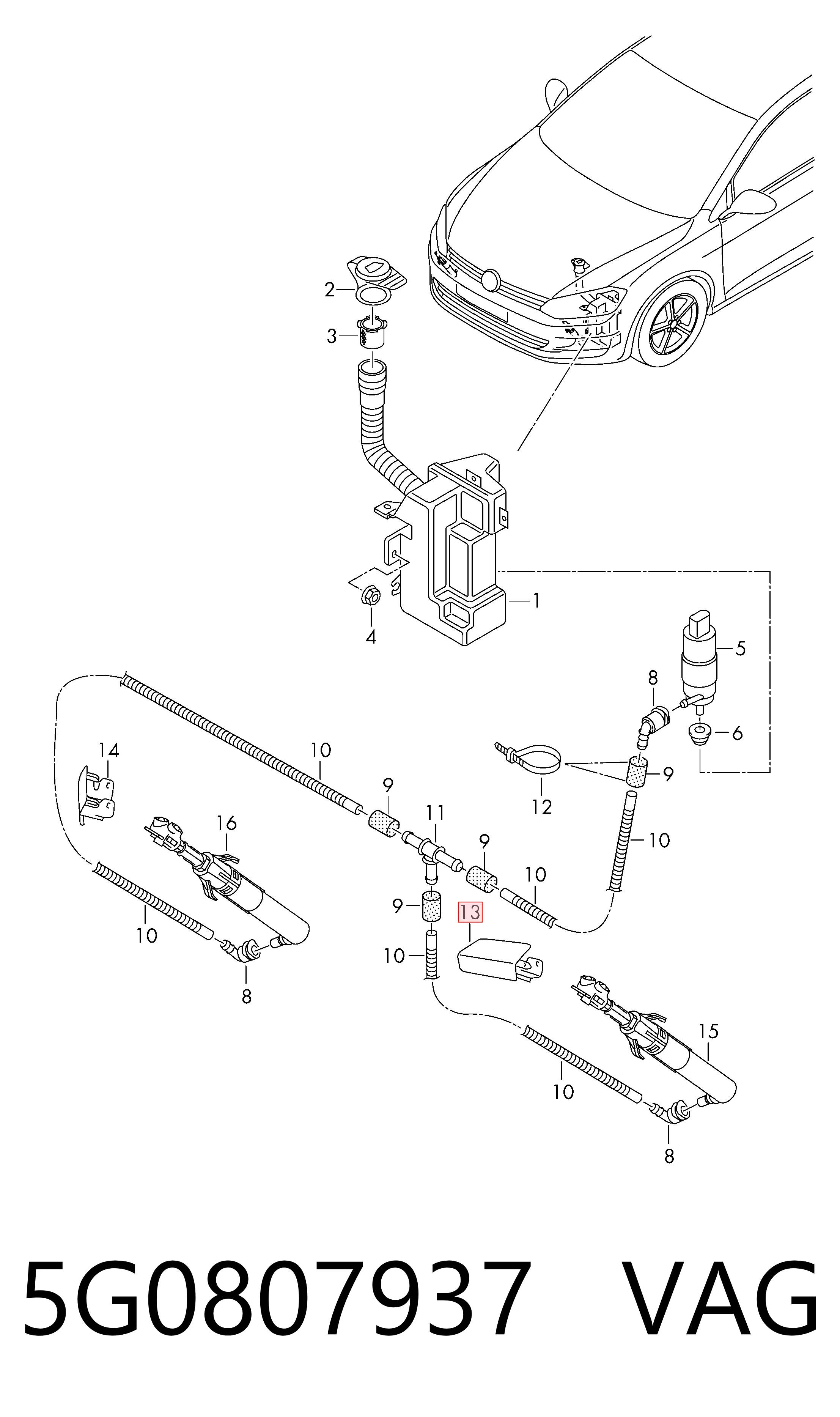 5G0807937 VAG 
