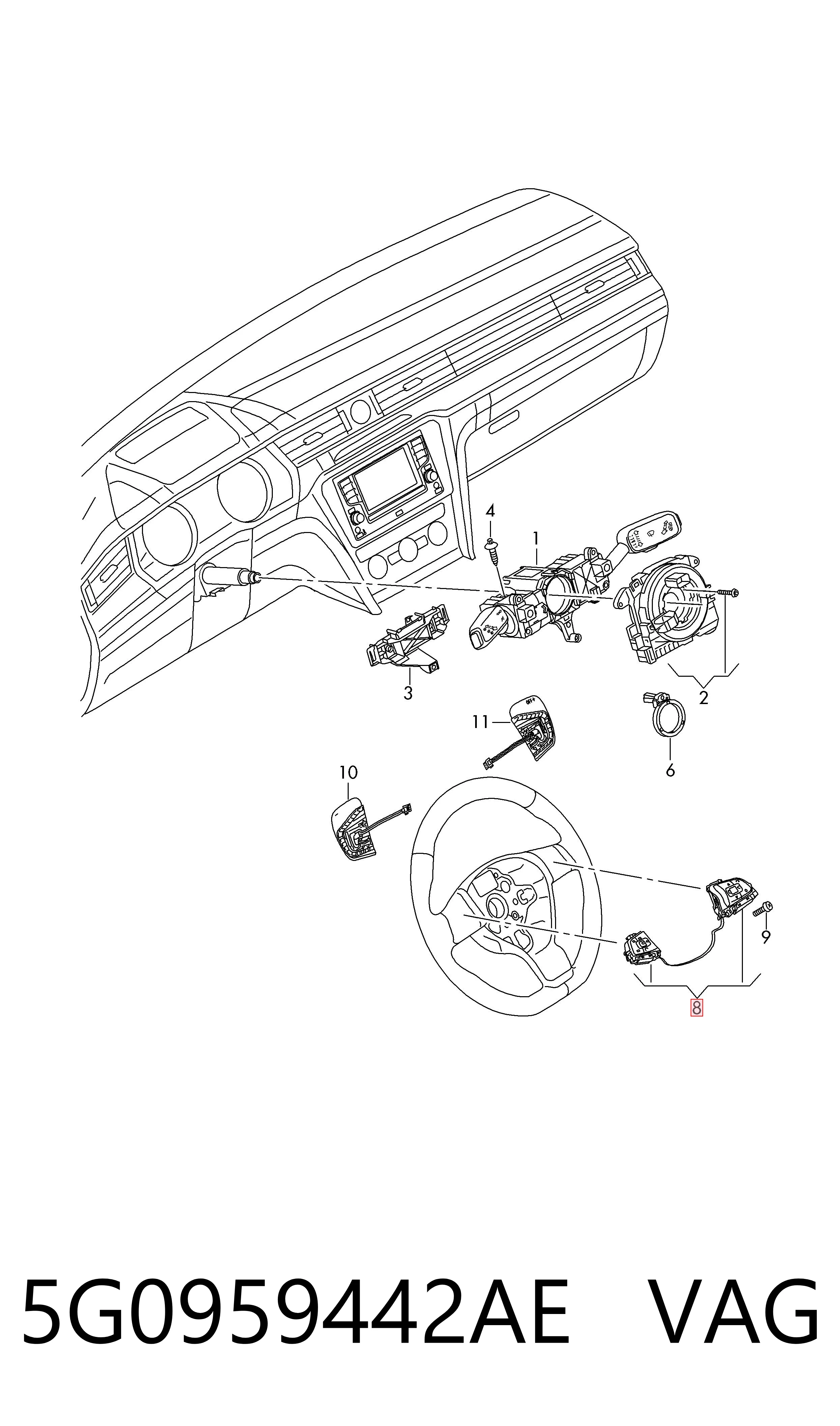 5G0959442AE VAG